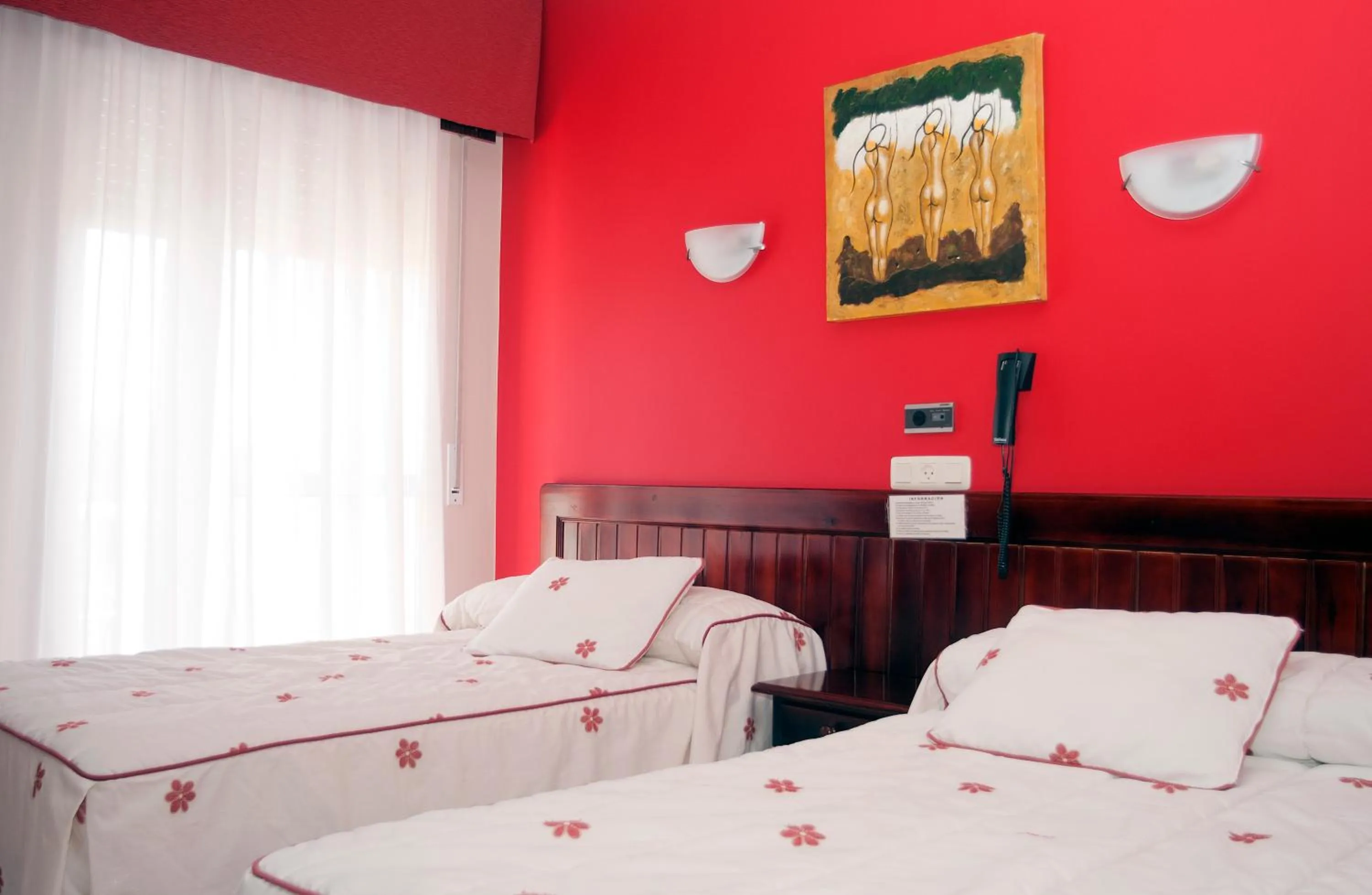 Decorative detail, Bed in Hotel Ria Toxa