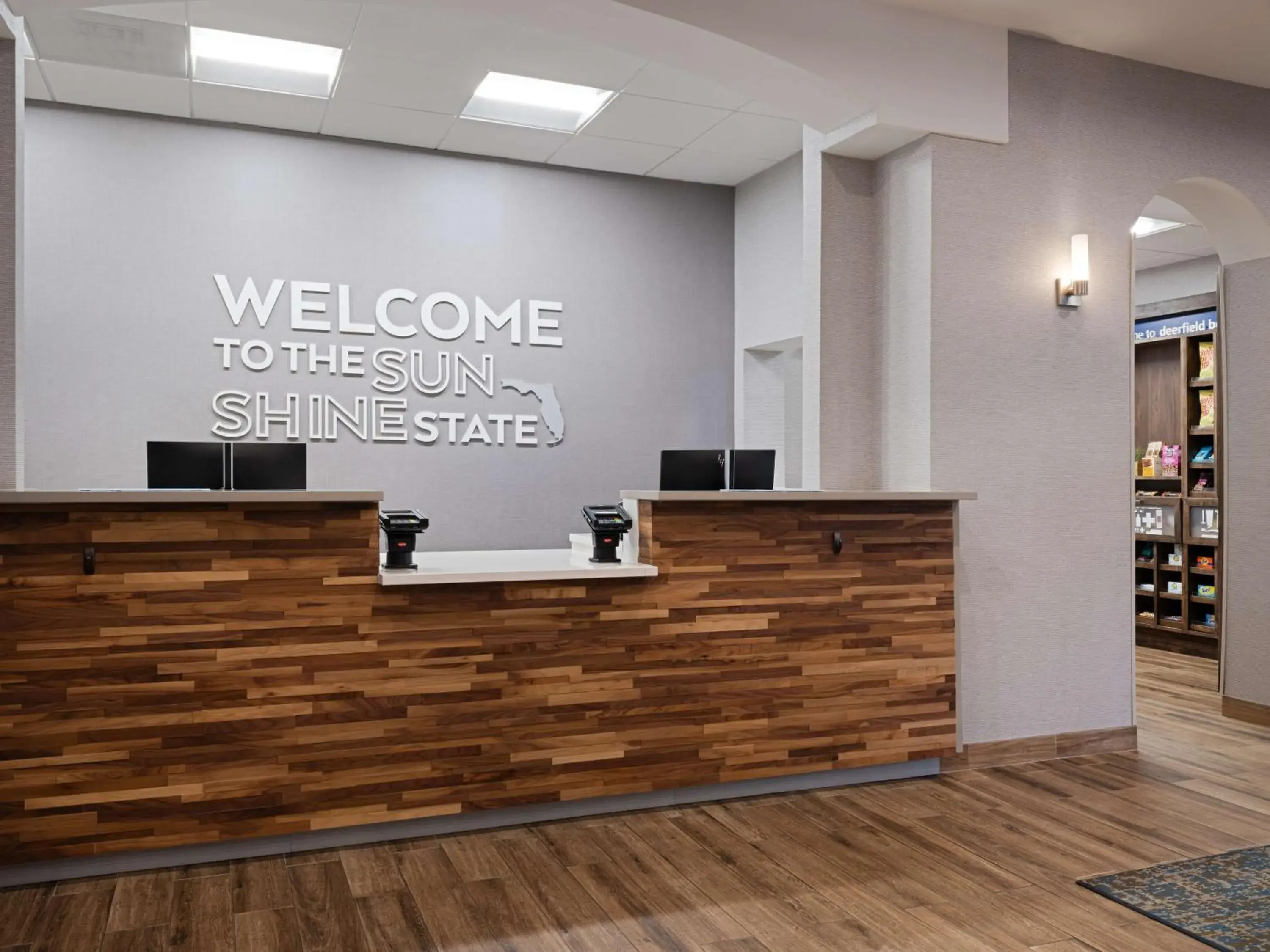 Lobby or reception in Hampton Inn Deerfield Beach Lobby or reception in Hampton Inn Deerfield Beach