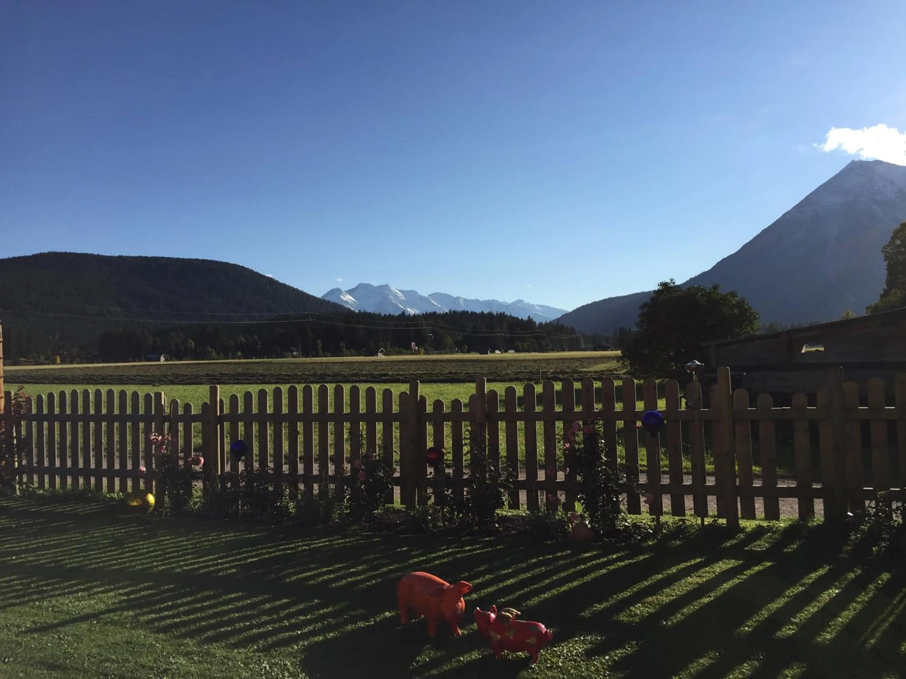 Natural landscape in Pension und Apartments Landhaus Marie
