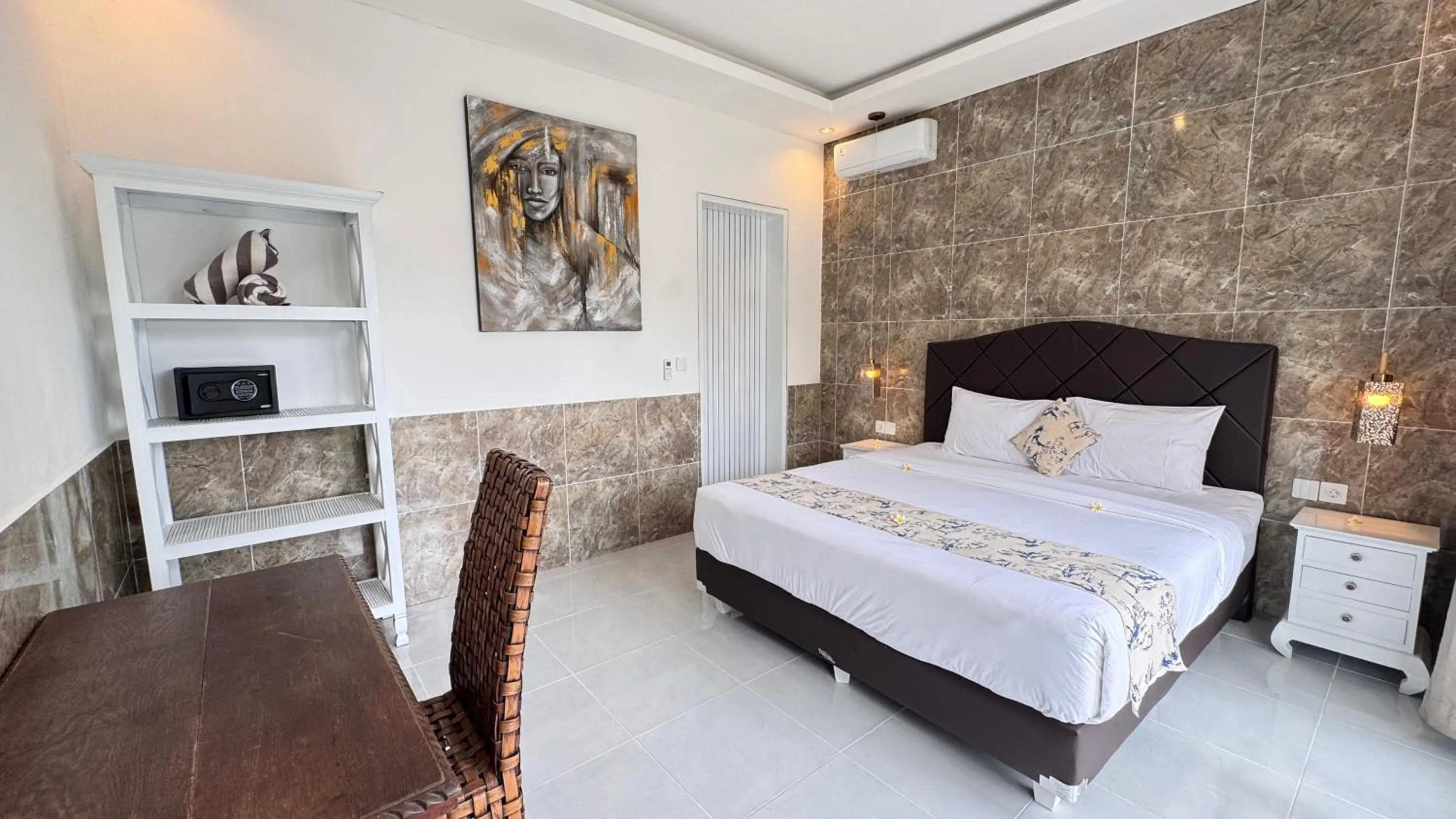 Bed in Casa Priya Canggu