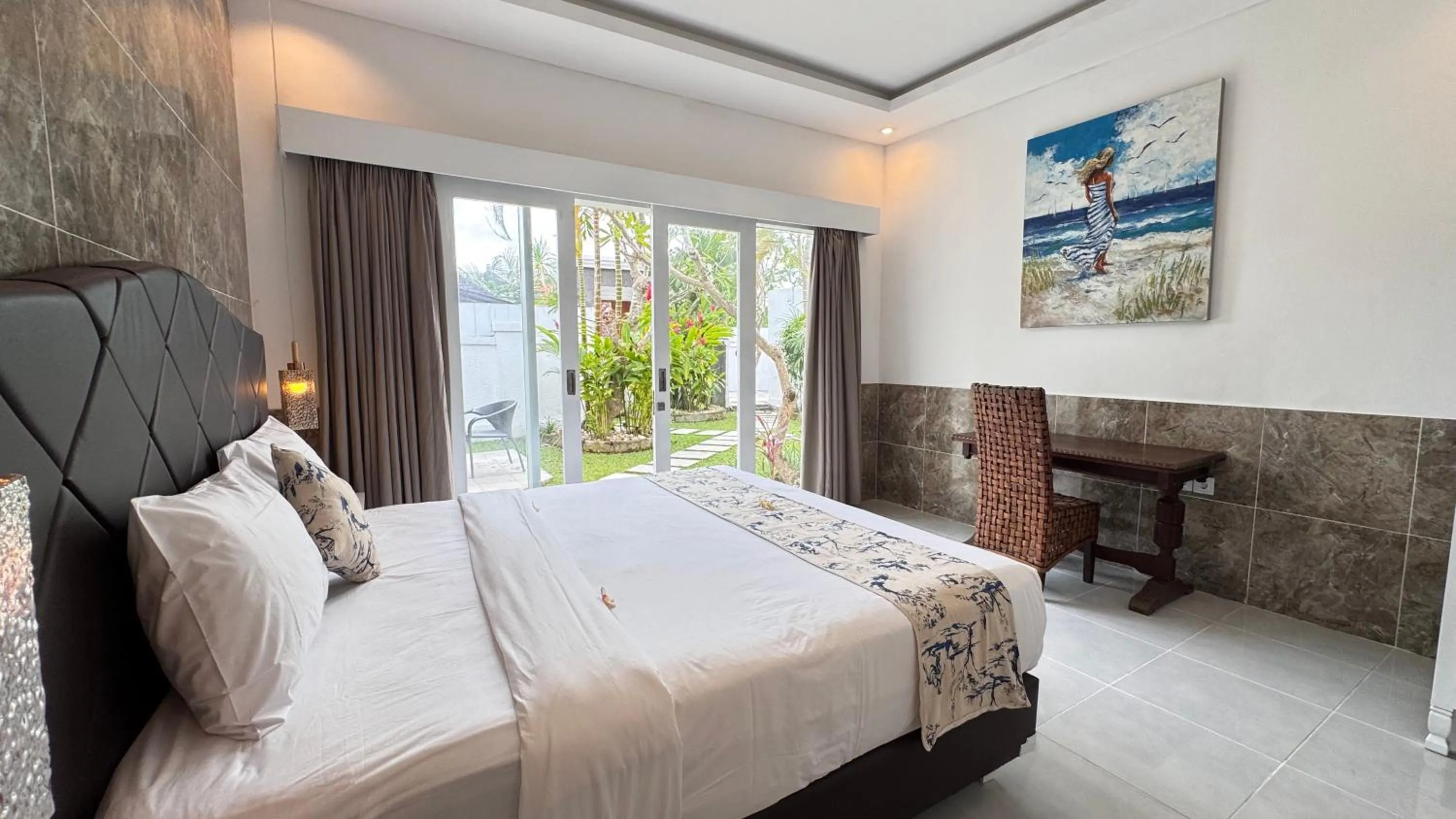 Bed in Casa Priya Canggu