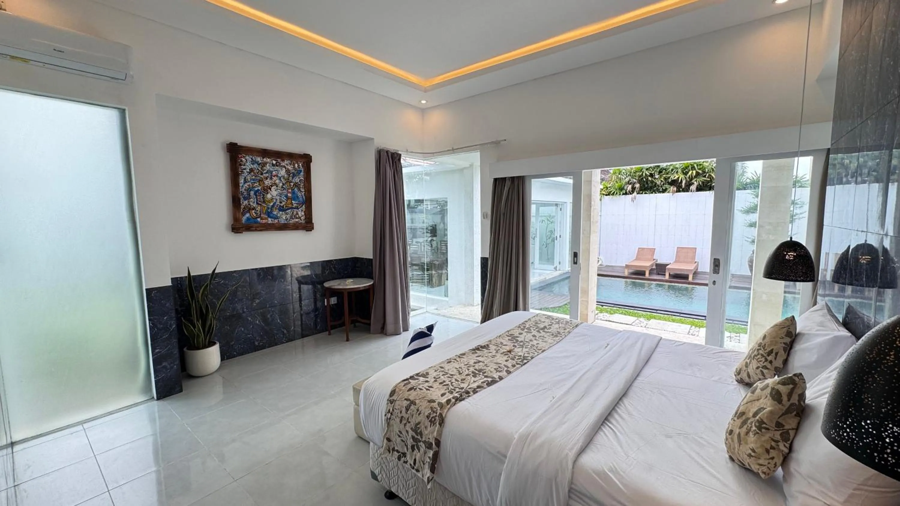 Bed in Casa Priya Canggu