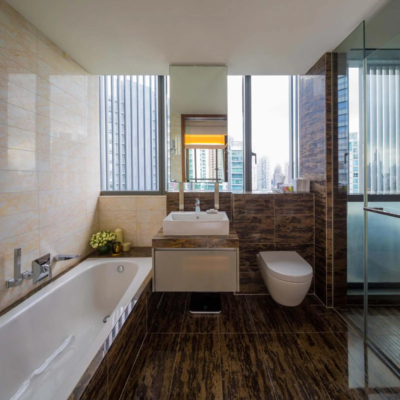 Toilet, Bed in Fraser Residence Orchard Singapore