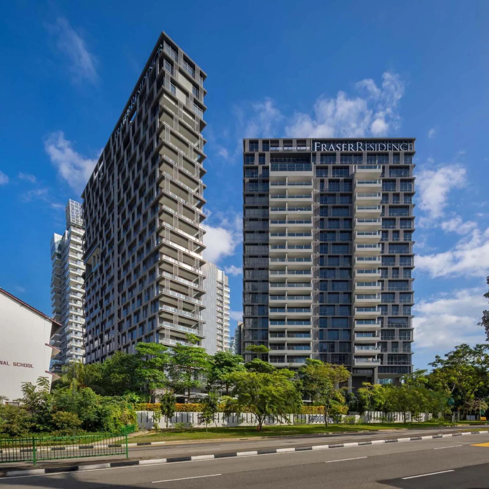 Property building in Fraser Residence Orchard Singapore