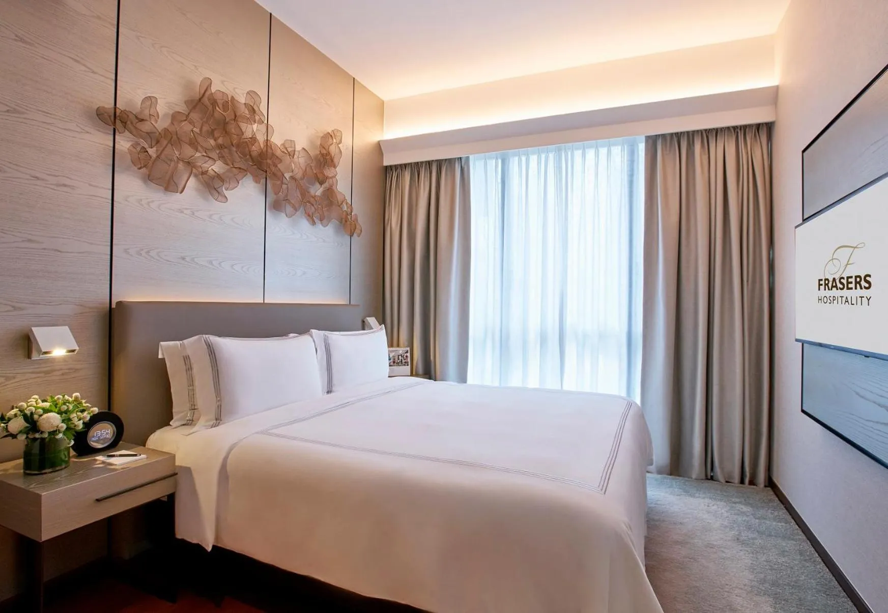 Bed in Fraser Residence Orchard Singapore