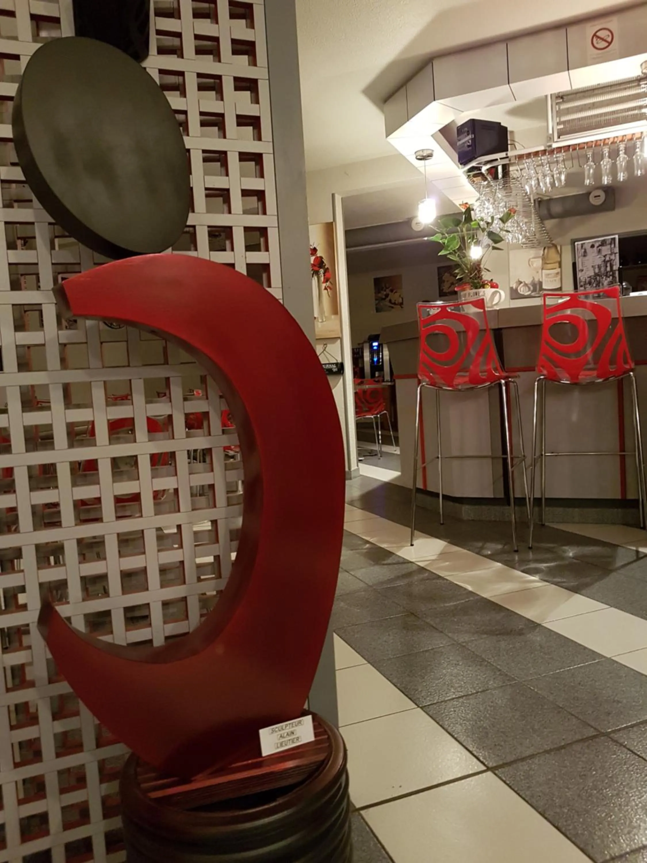 Lobby or reception in La Grange de Marie