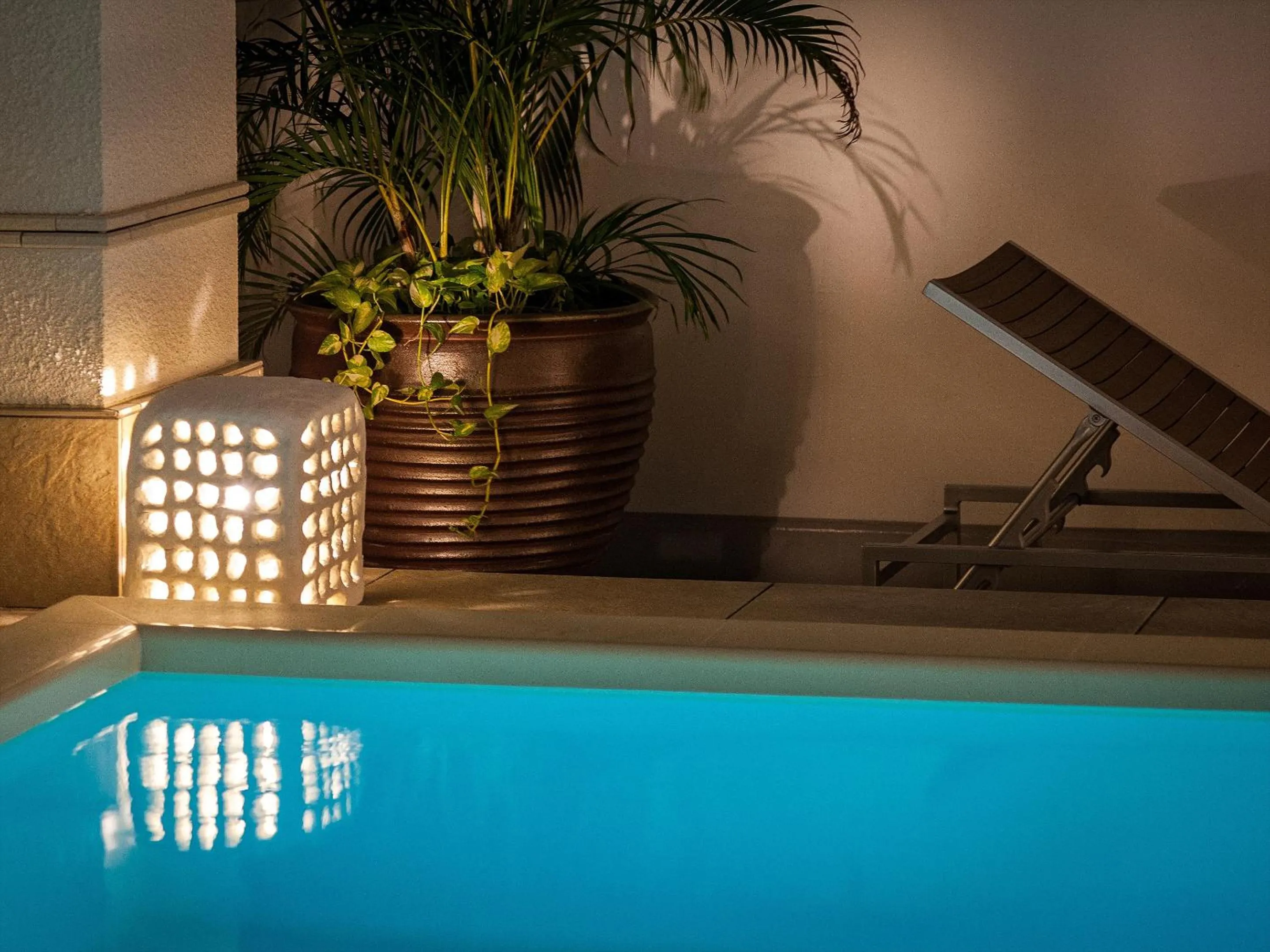 Pool view in Okinawa EXES Naha