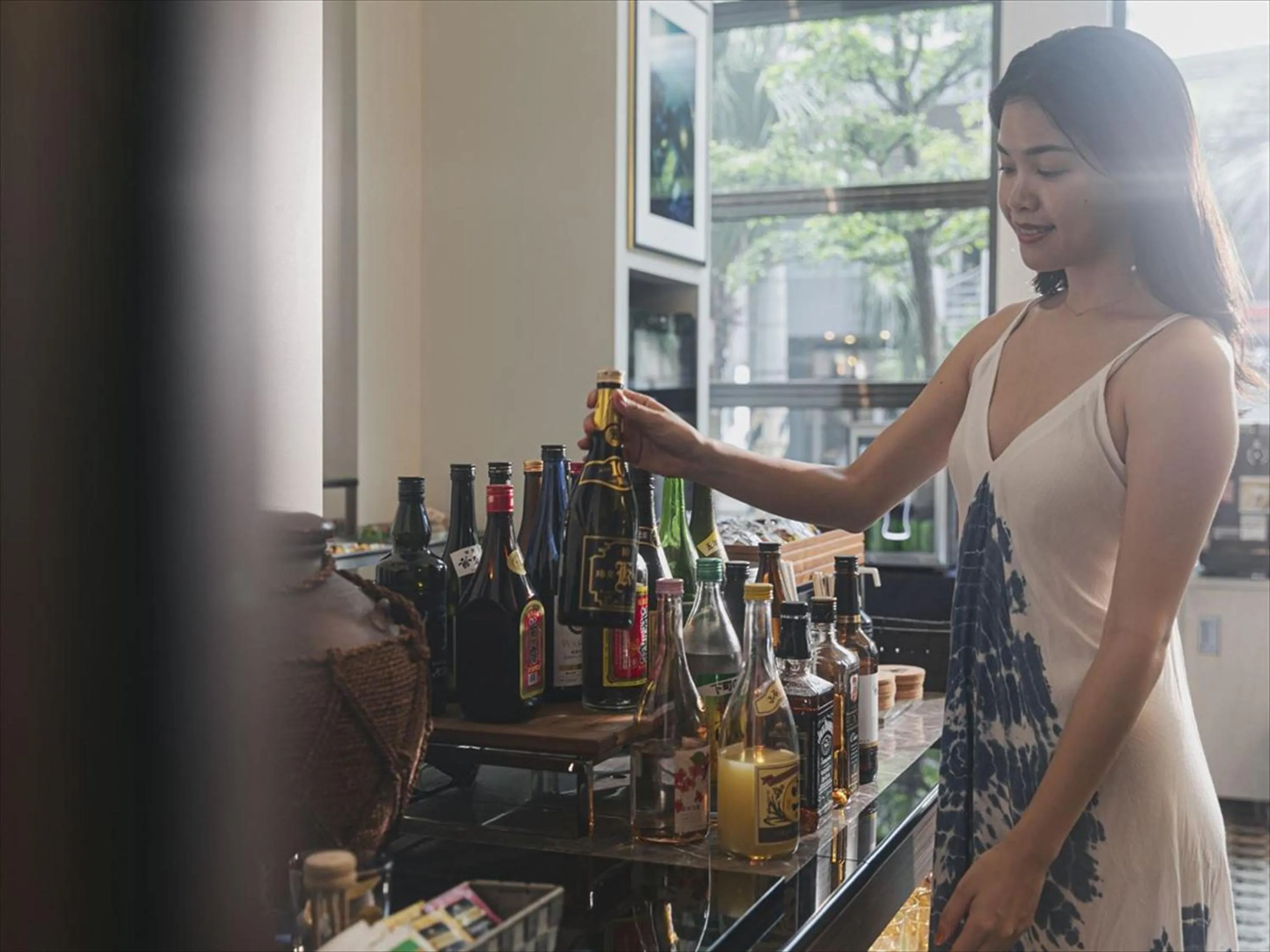 Lounge or bar in Okinawa EXES Naha