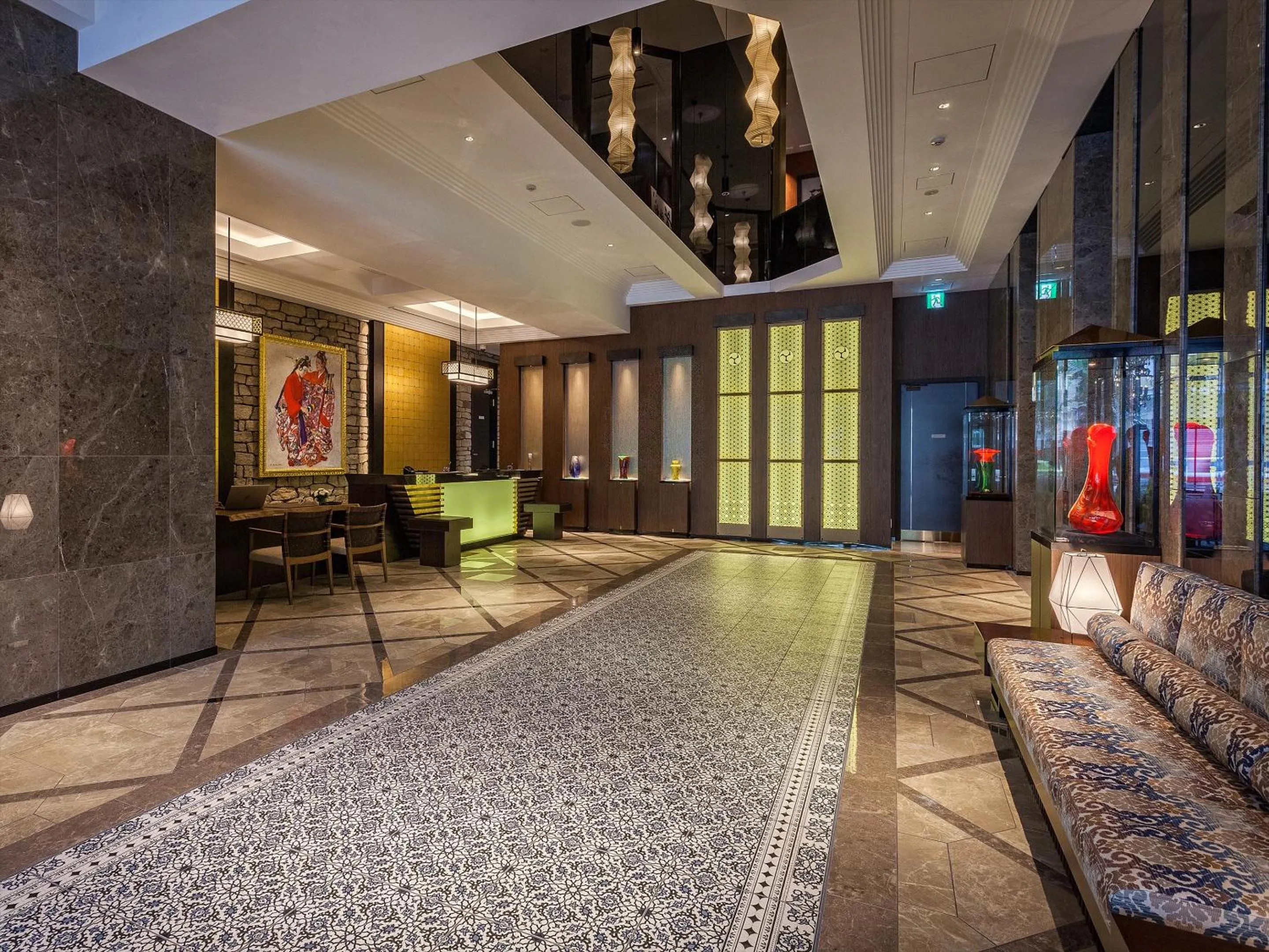 Lobby or reception in Okinawa EXES Naha