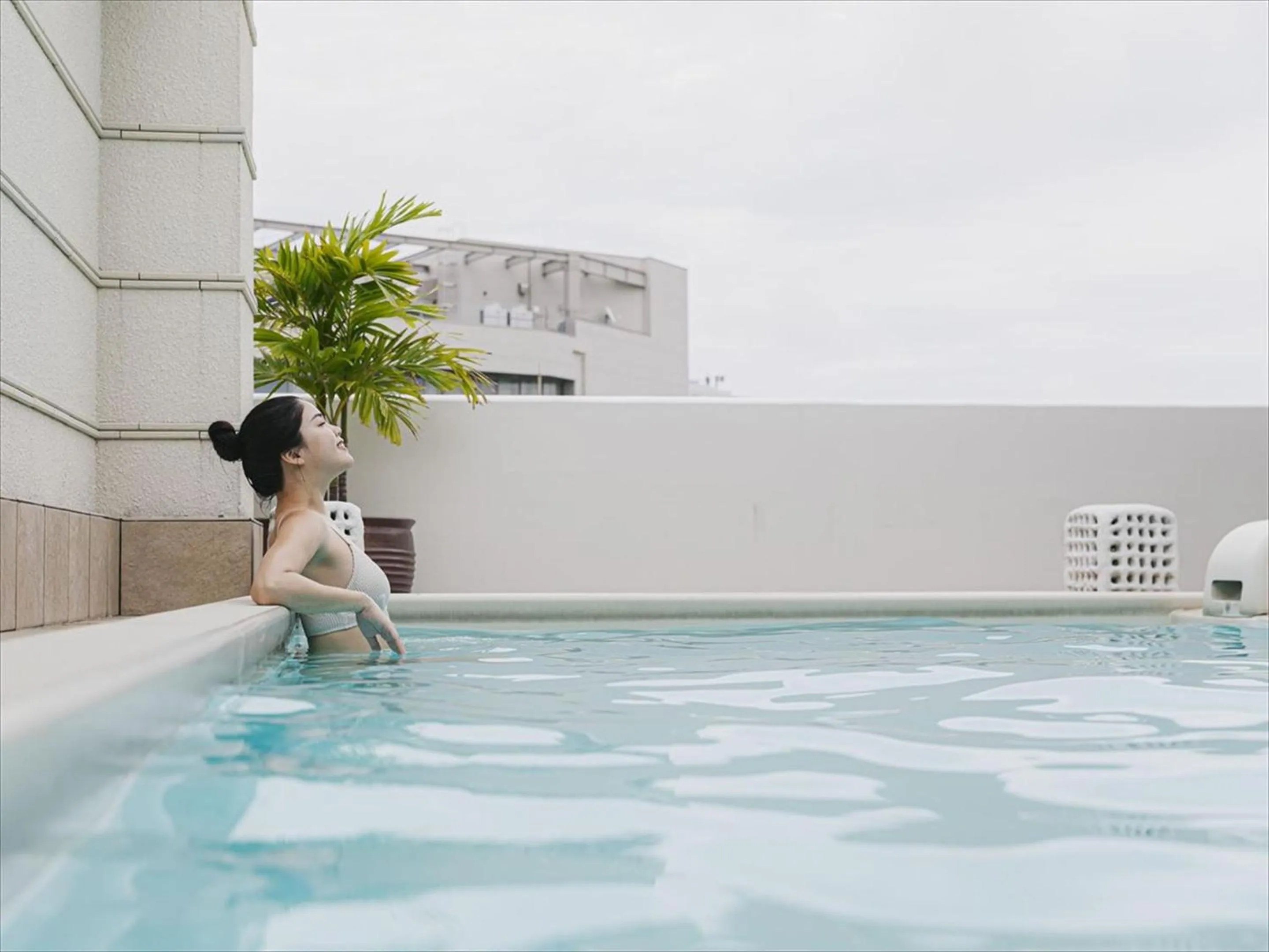 Swimming pool in Okinawa EXES Naha
