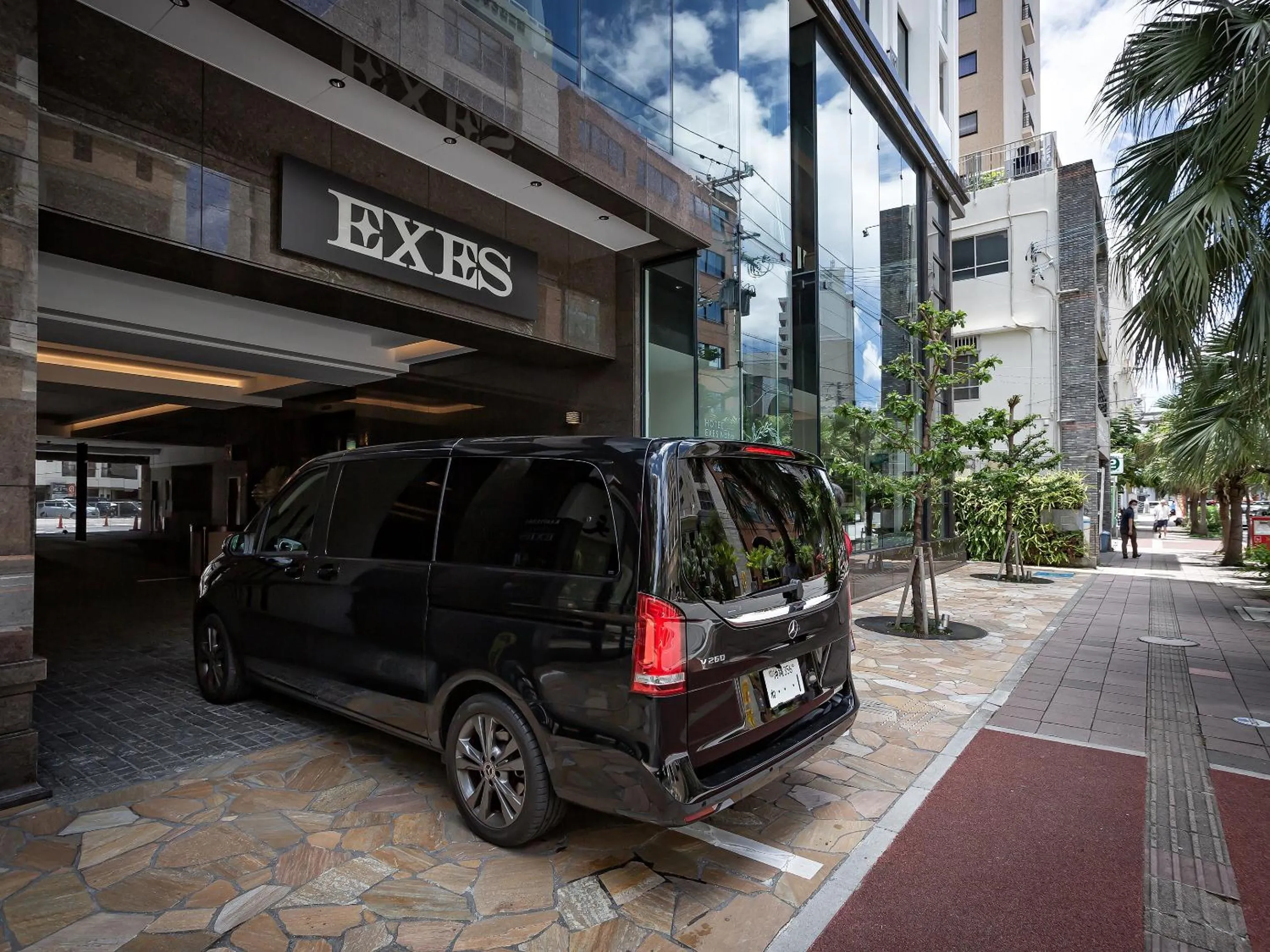 Facade/entrance in Okinawa EXES Naha