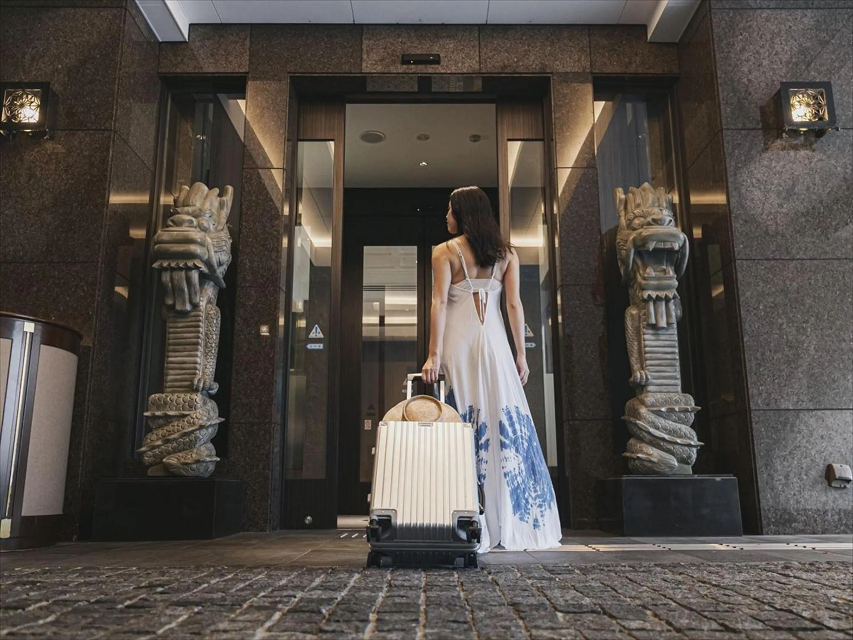 Lobby or reception in Okinawa EXES Naha