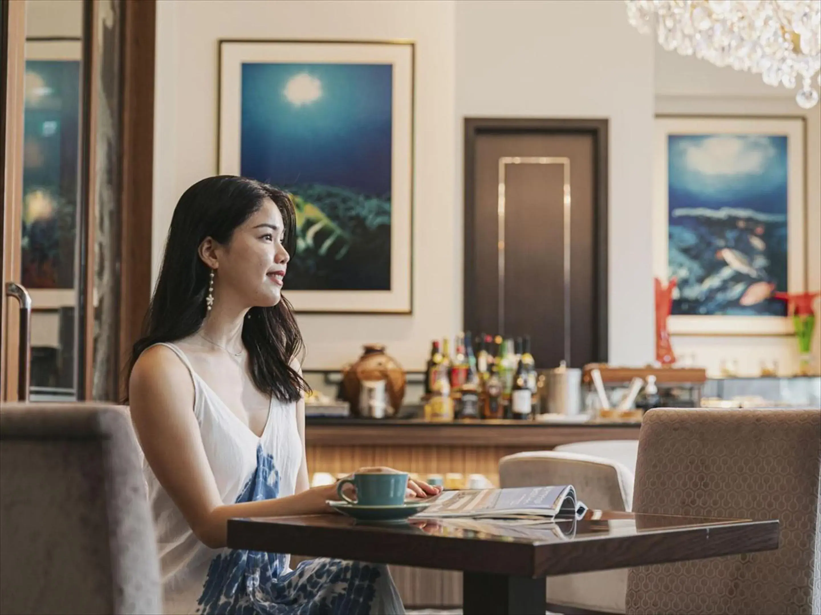 Lounge or bar in Okinawa EXES Naha Lounge or bar in Okinawa EXES Naha