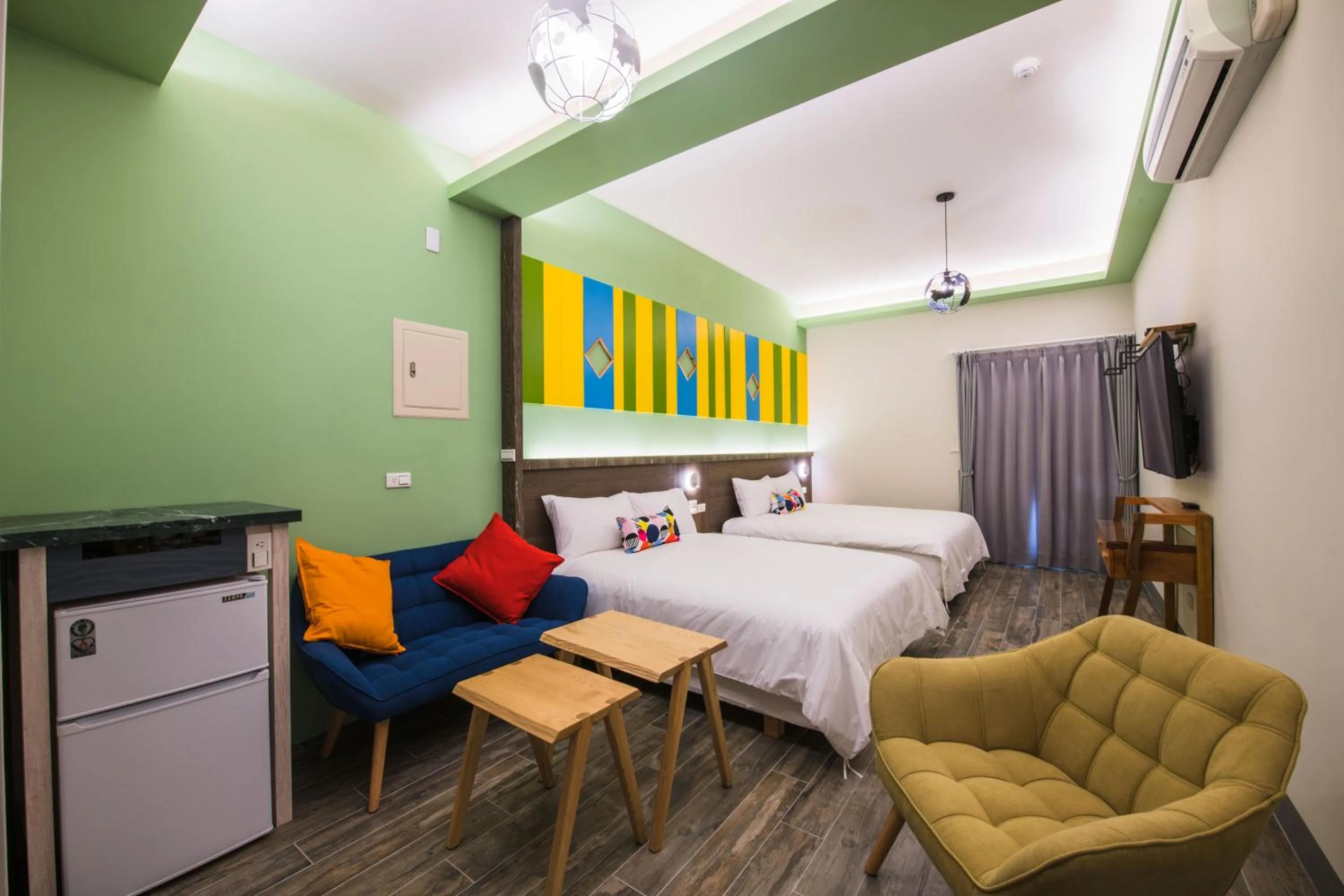 Photo of the whole room, Bed in Happy Wing Guesthouse