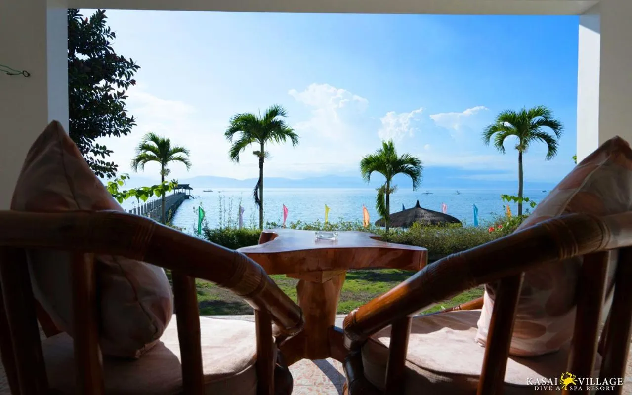Balcony/Terrace in Kasai Village Dive Resort