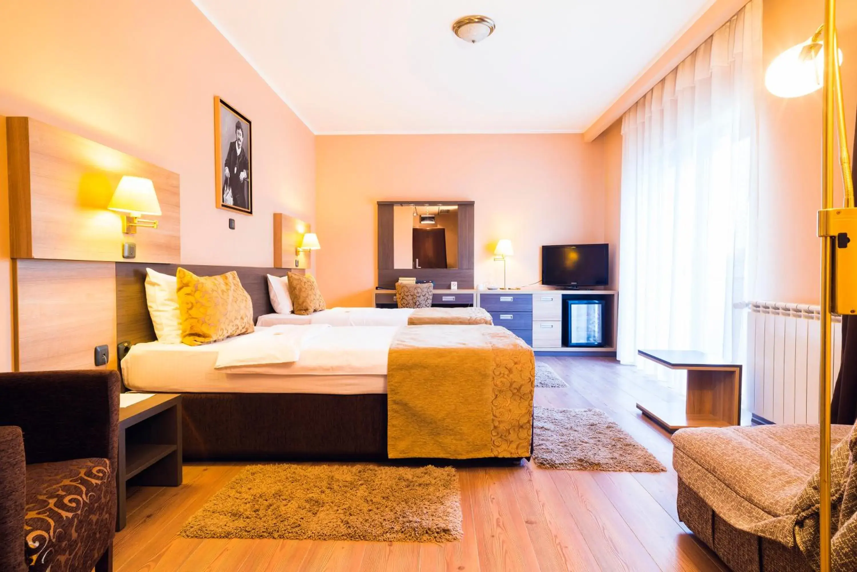 Bed in Hill Wellness & Spa Bed in Hill Wellness & Spa