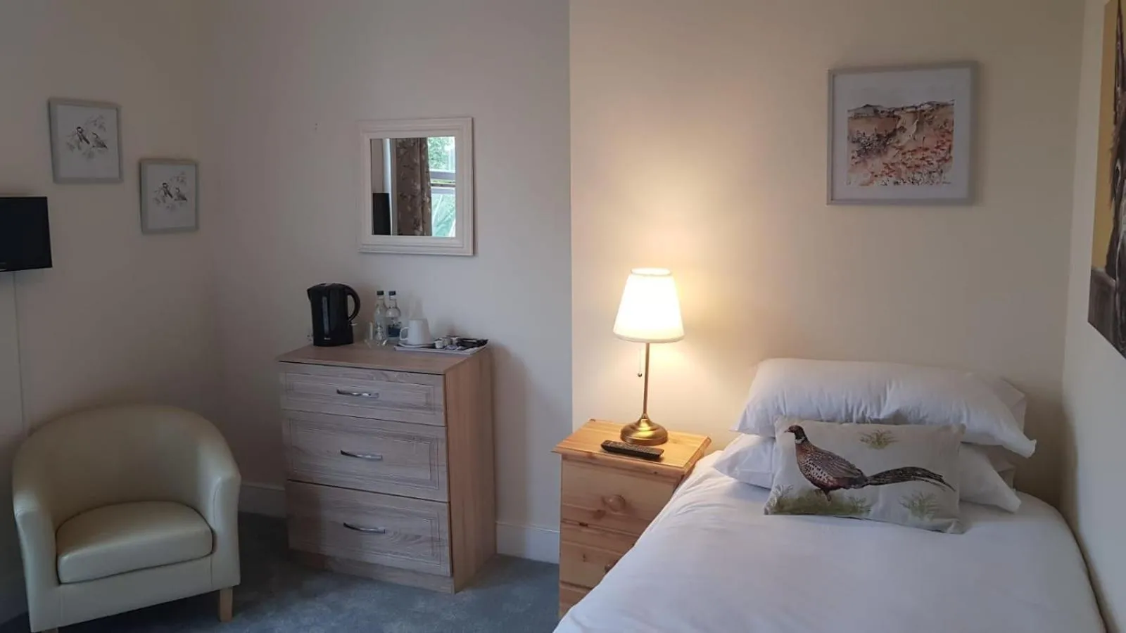Single Room in Chequers Inn
