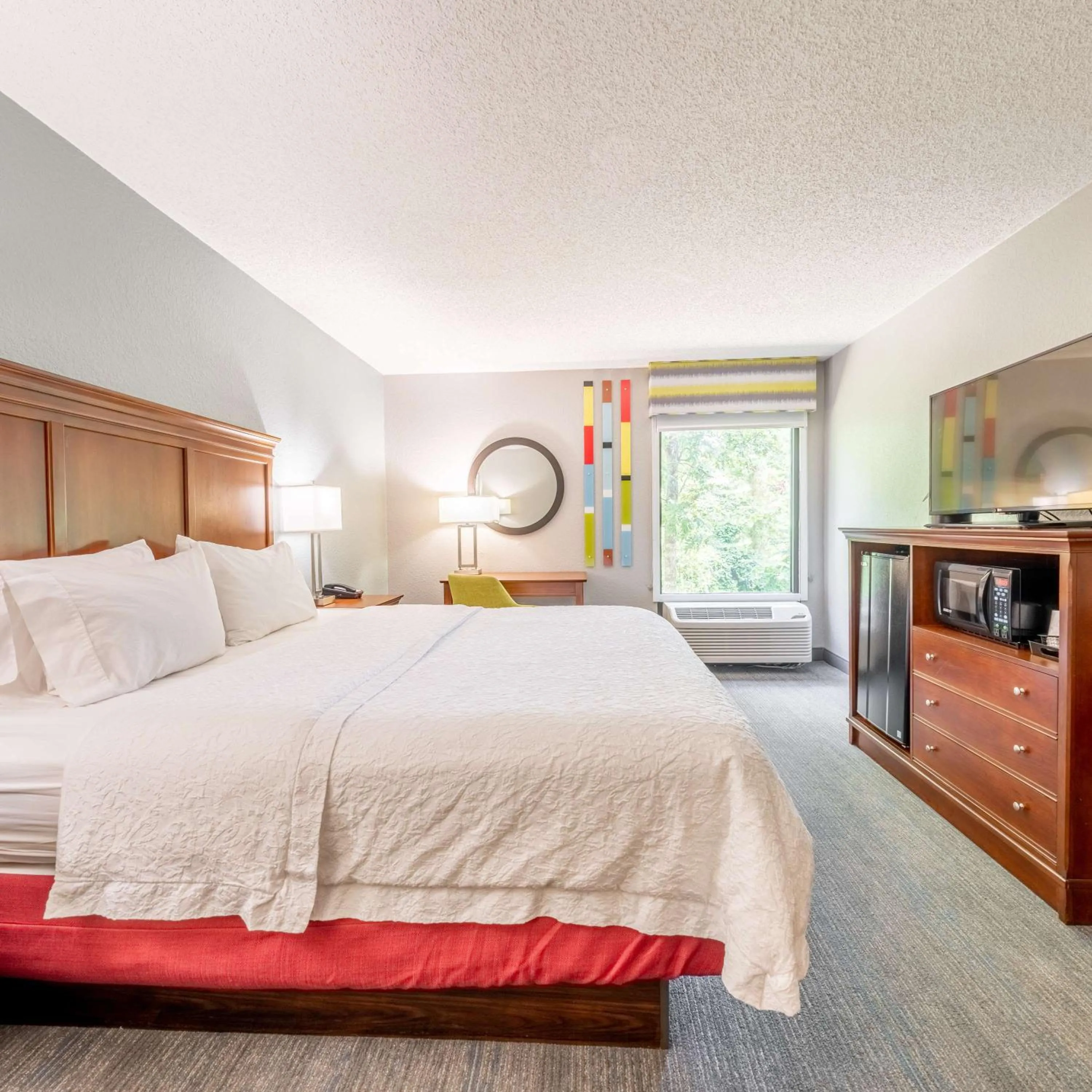 Bed in Hampton Inn Gainesville