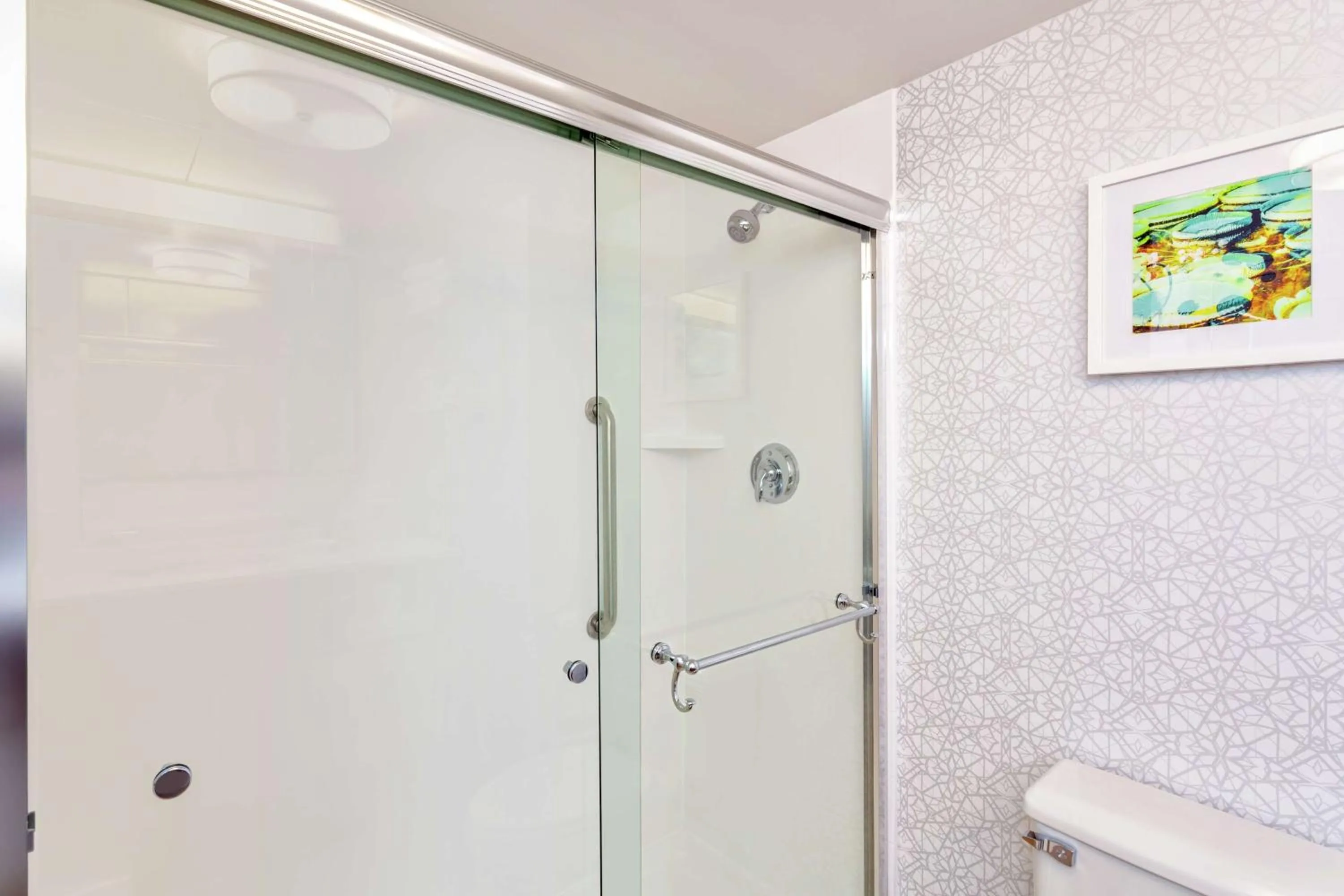 Bathroom in Hampton Inn Gainesville