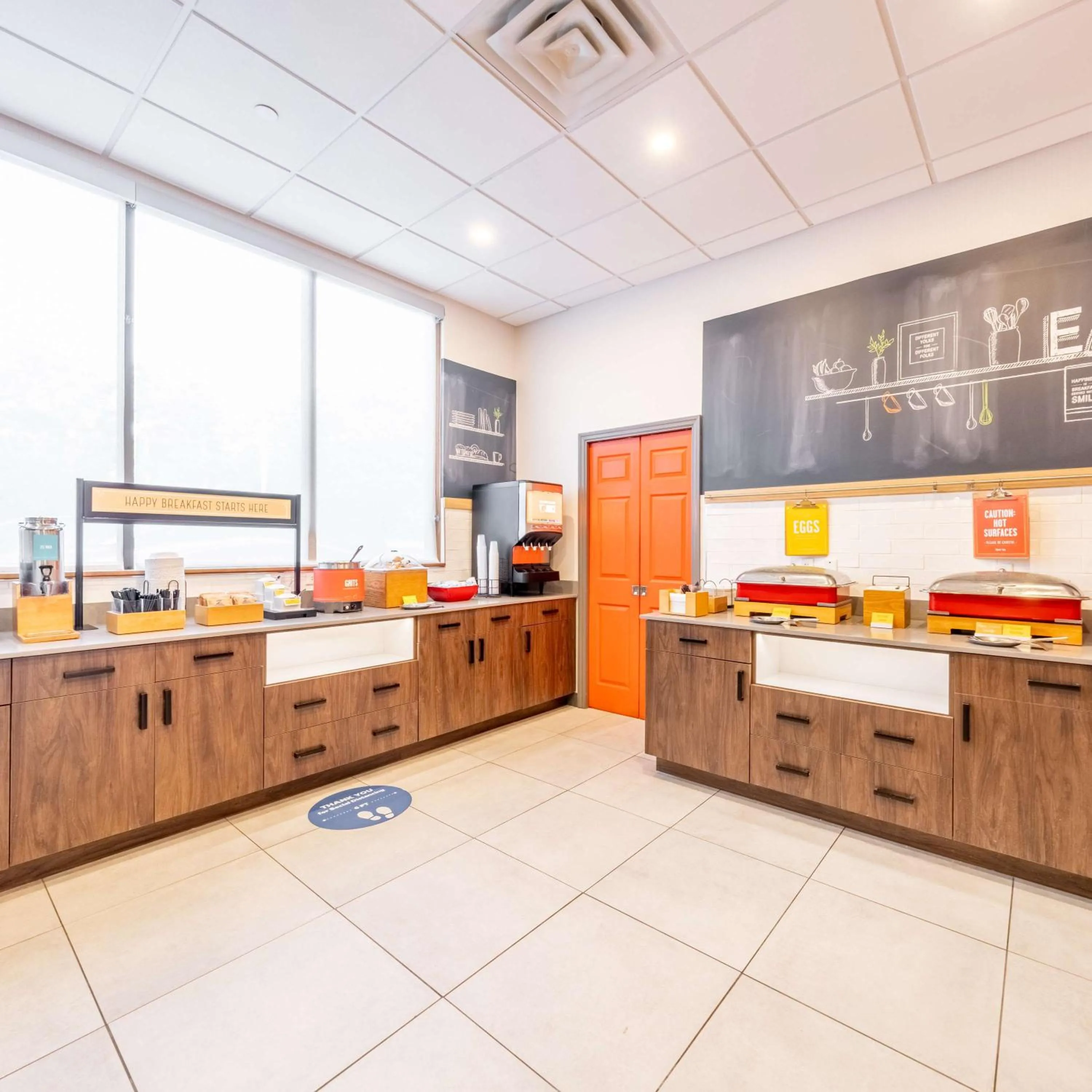 Breakfast in Hampton Inn Gainesville