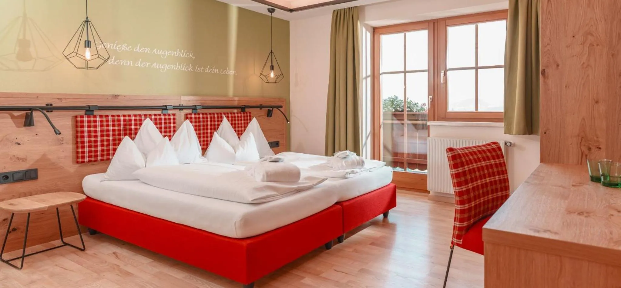 Photo of the whole room, Bed in Hotel Schröckerhof