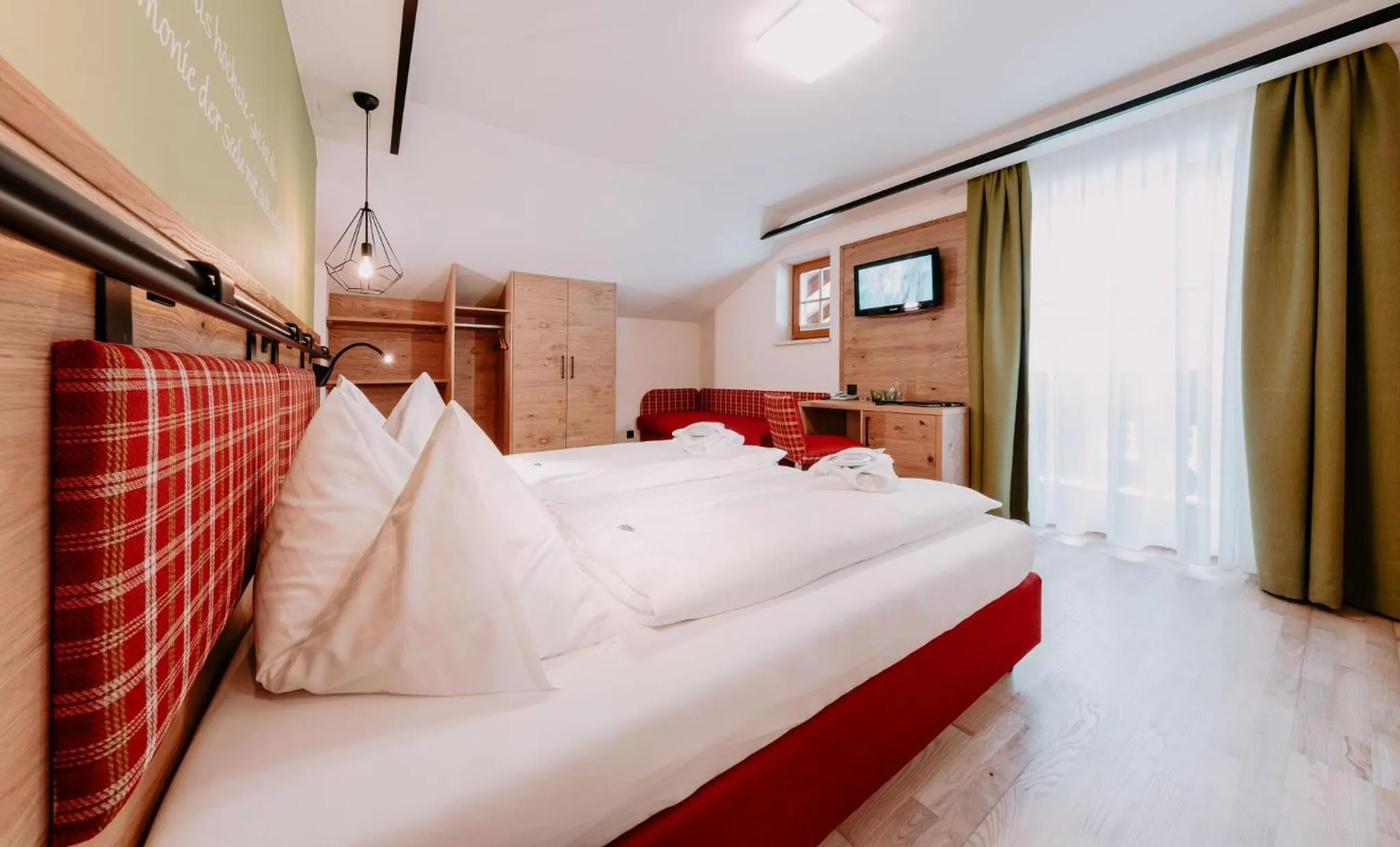 Photo of the whole room, Bed in Hotel Schröckerhof