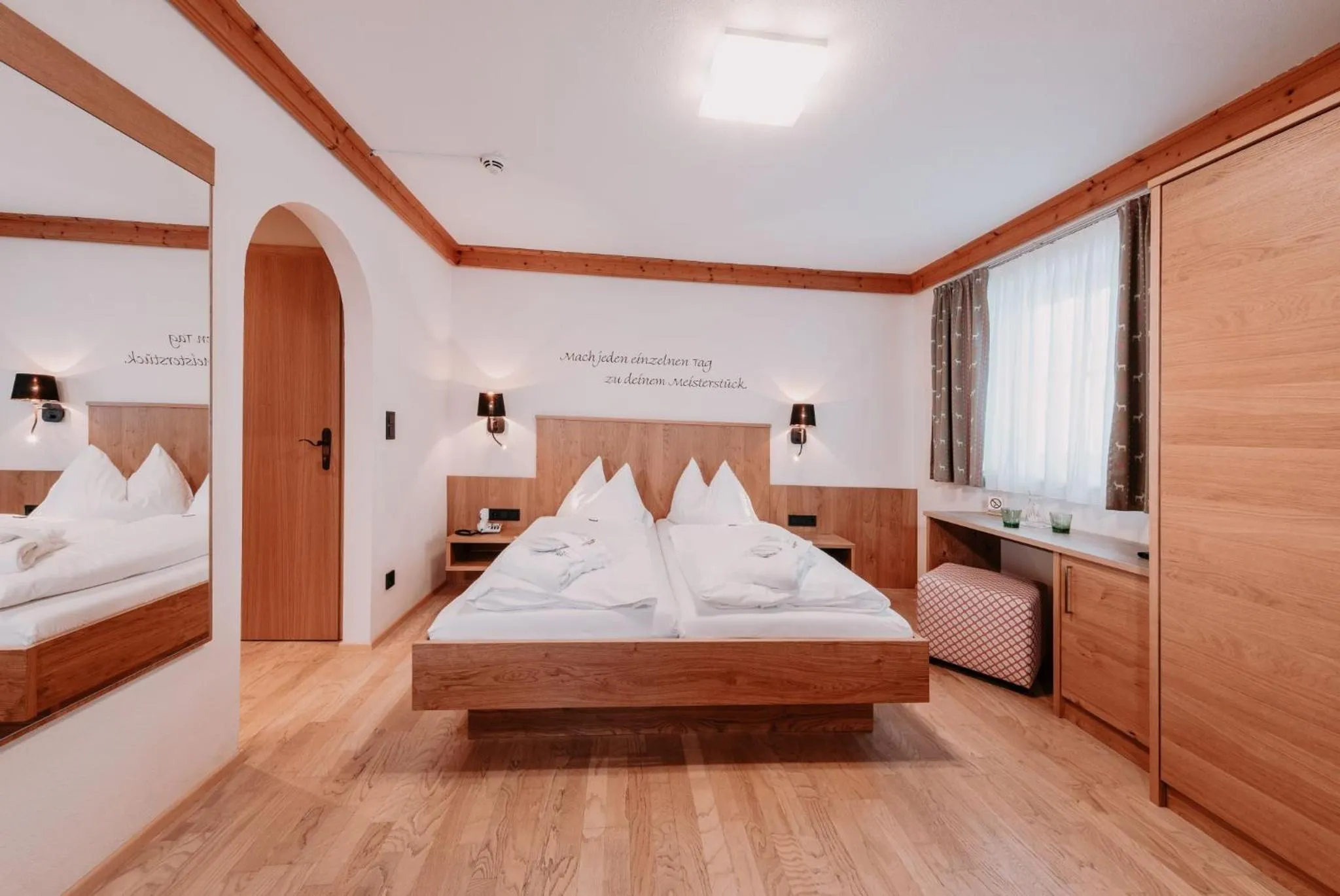 Photo of the whole room, Bed in Hotel Schröckerhof