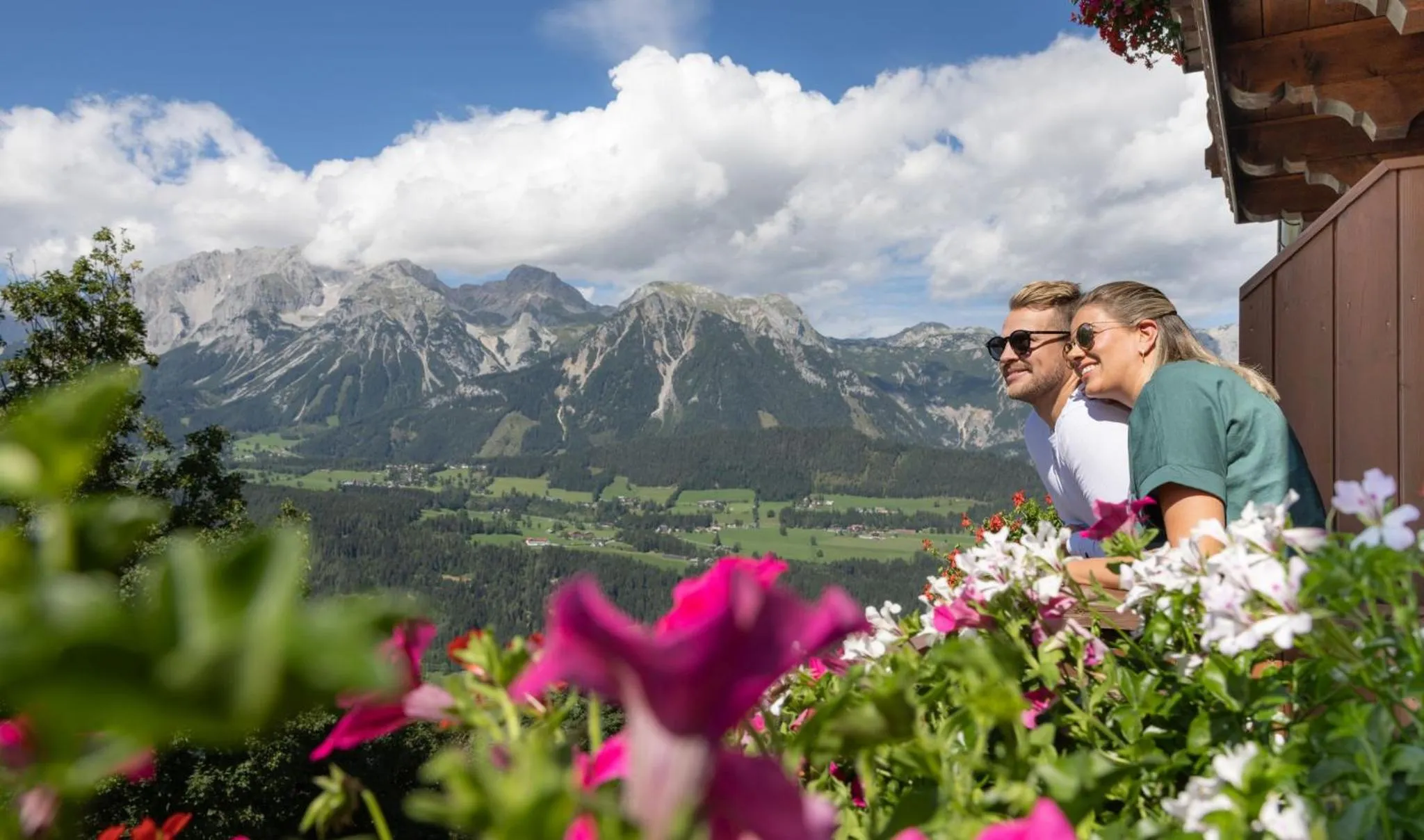 View (from property/room) in Hotel Schröckerhof