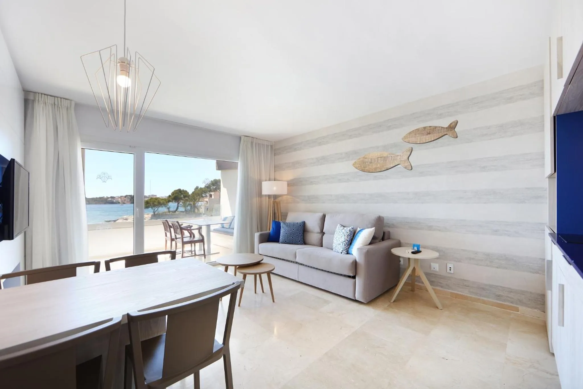 Bed in Son Caliu Apartamentos