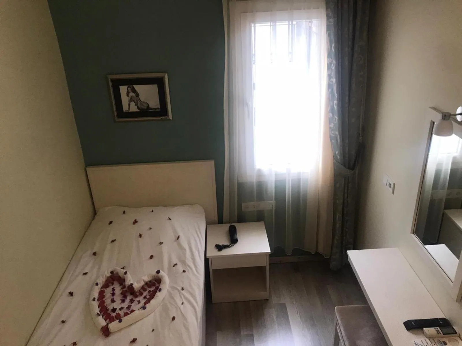 Bed in Artemis Hotel