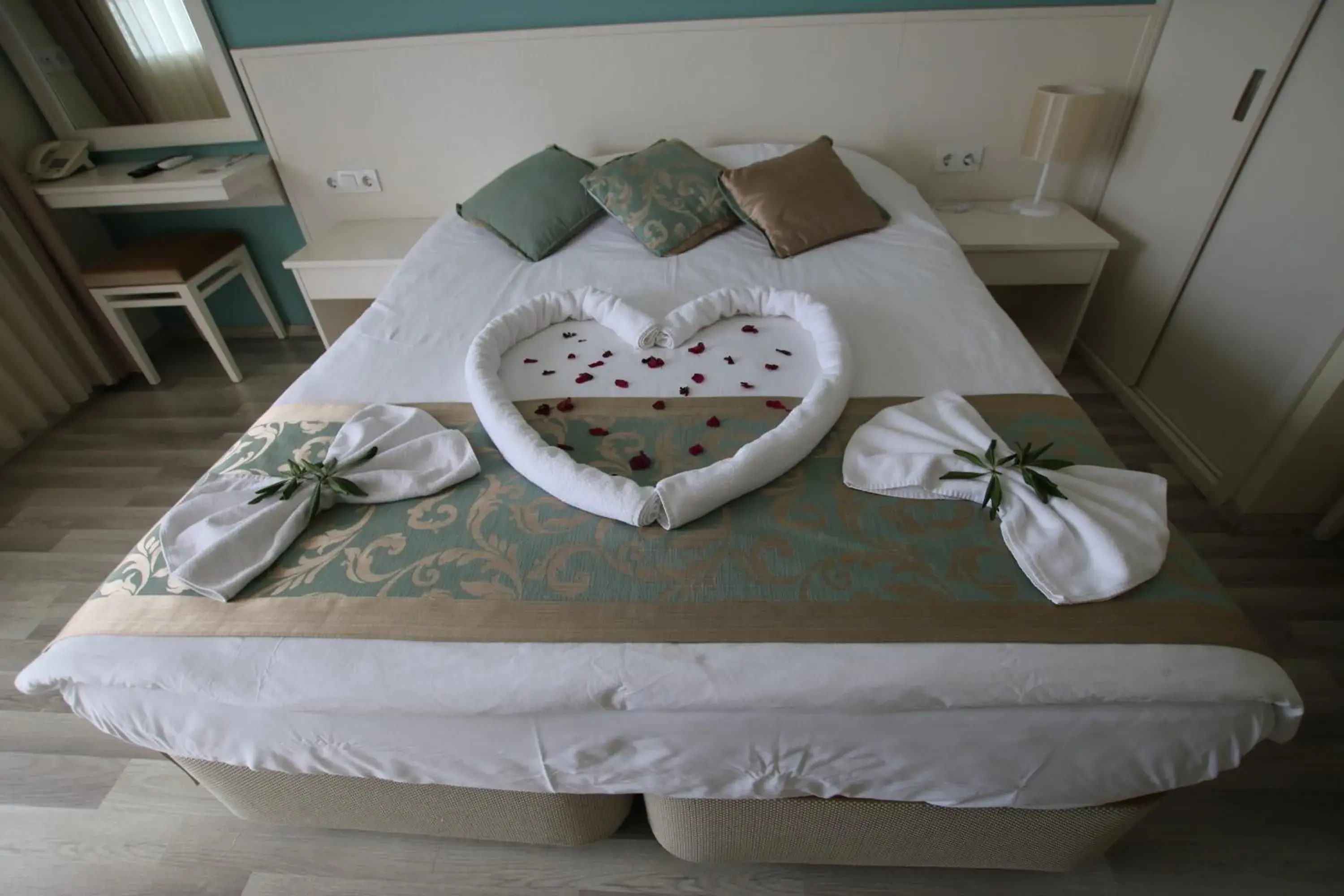 Bed in Artemis Hotel Bed in Artemis Hotel