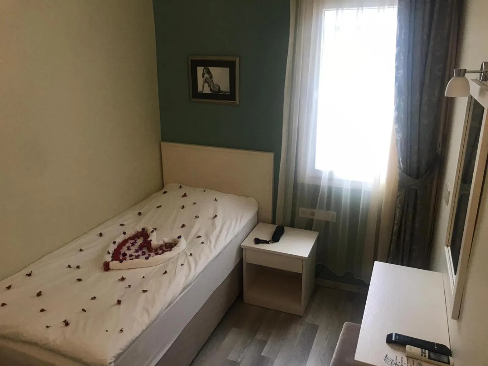 Bed in Artemis Hotel