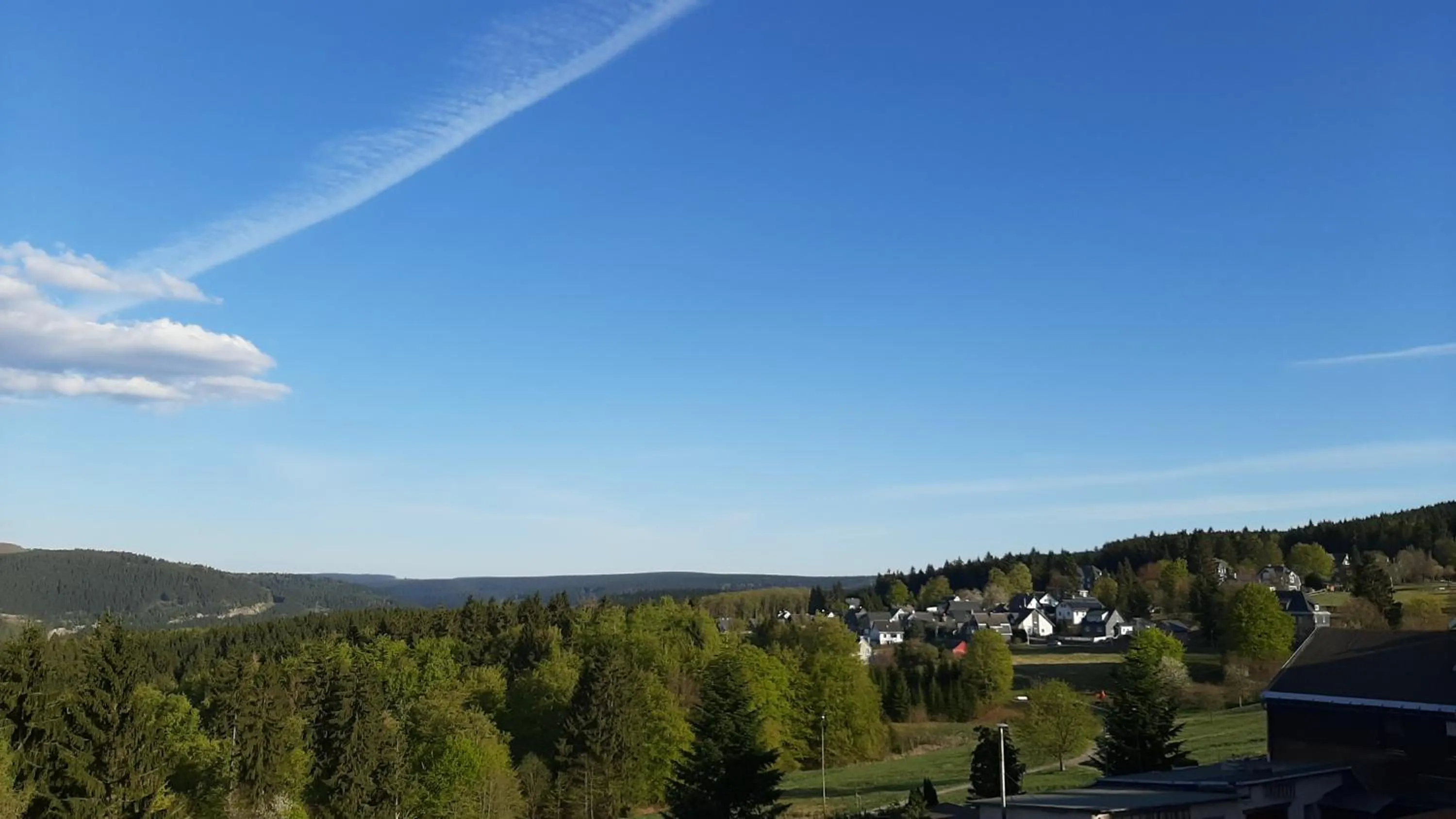 Natural landscape in Panoramaferienwohnung Bergwiese