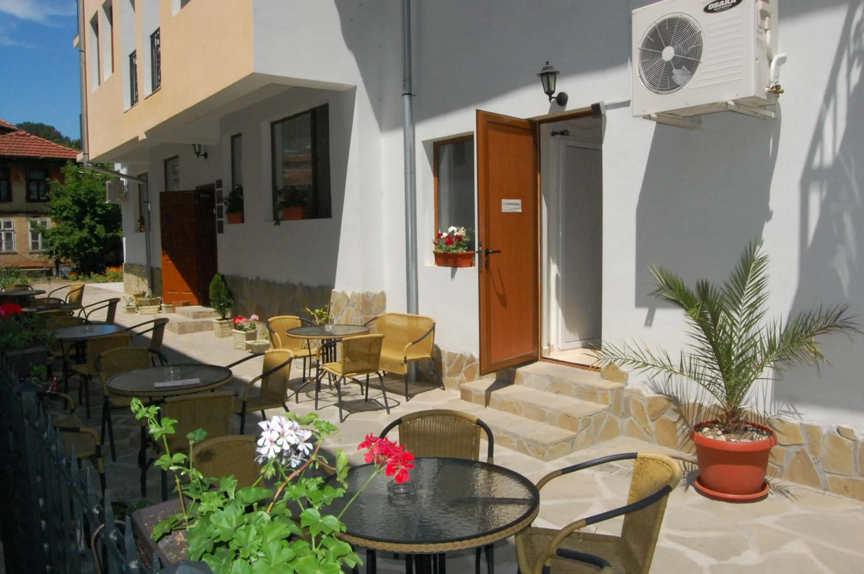 Garden view in Family Hotel Biju