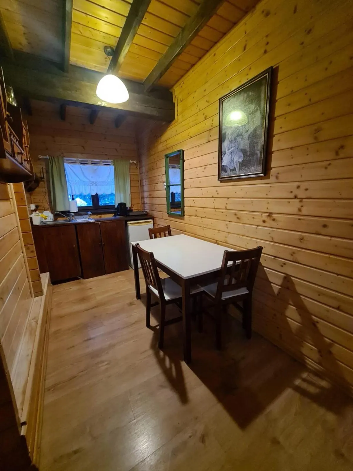 Kitchen or kitchenette in Chata Starych Znajomych