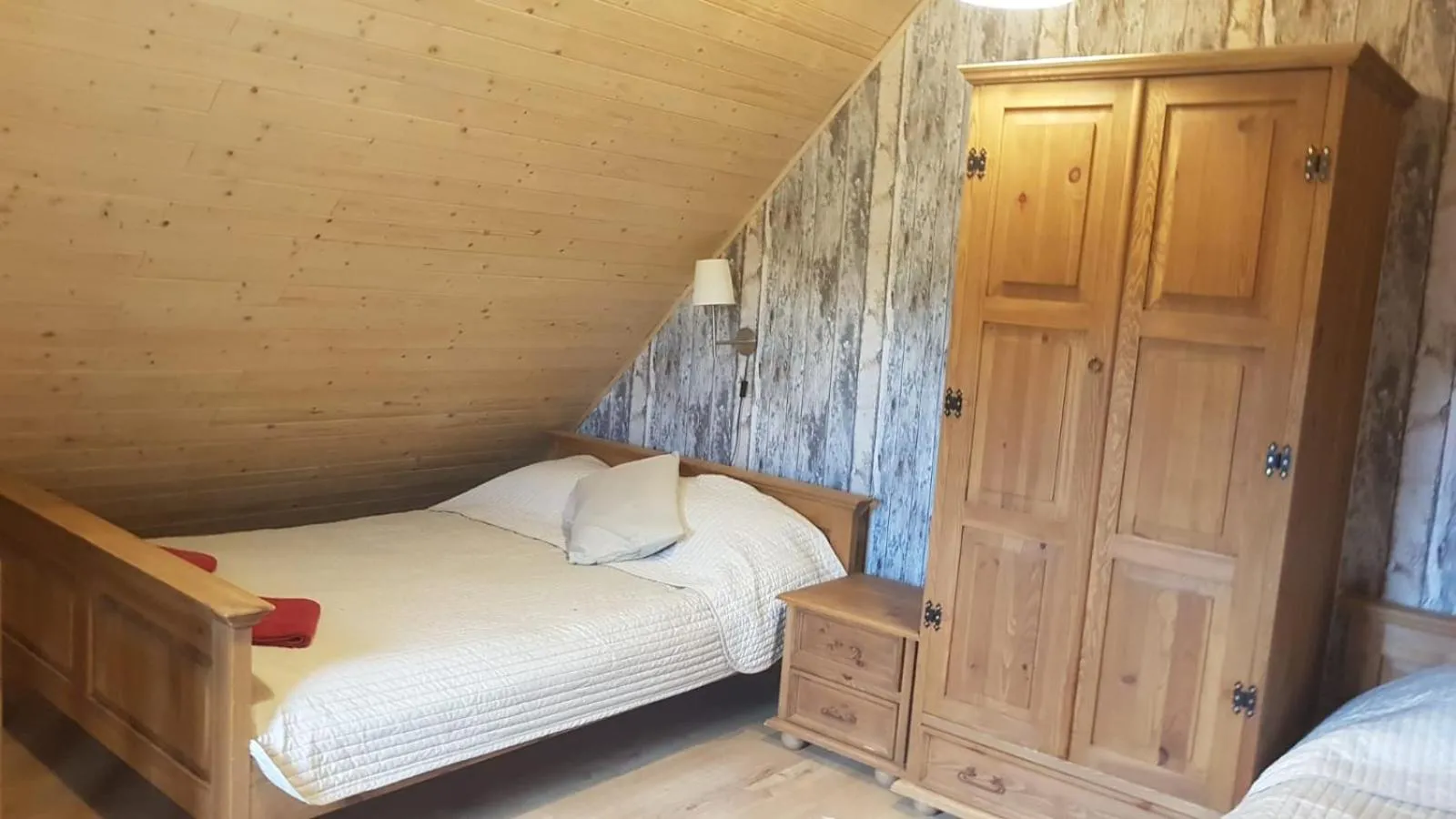 Bedroom, Bed in Chata Starych Znajomych