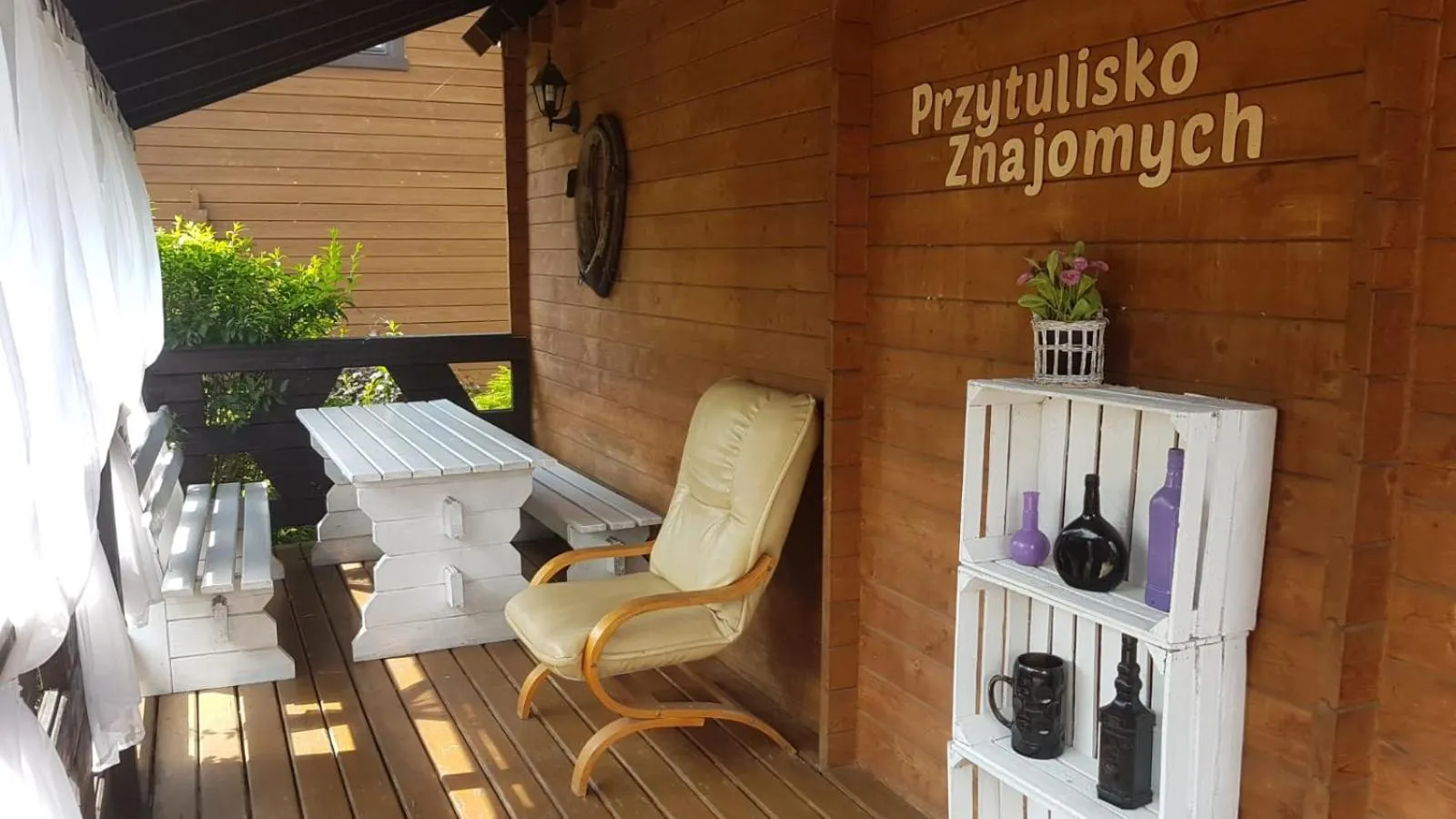 Balcony/Terrace in Chata Starych Znajomych