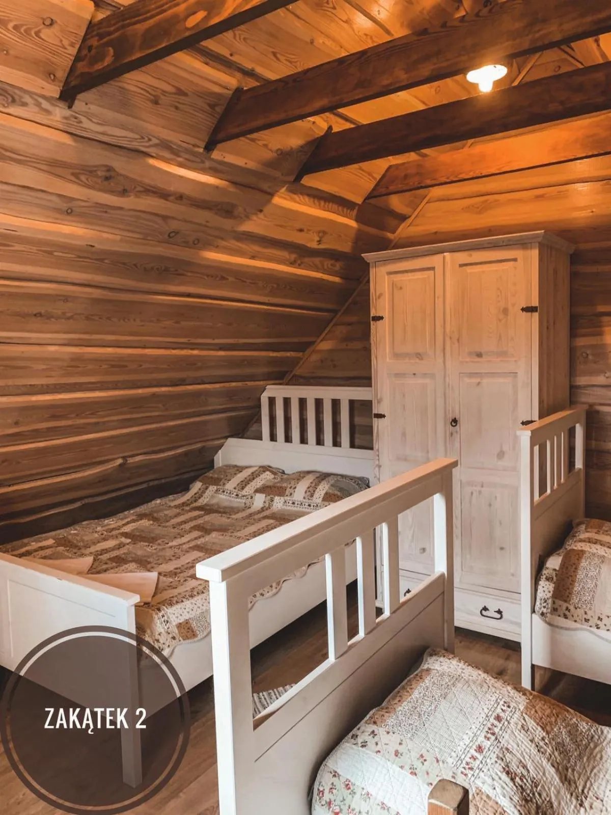 Bedroom, Bed in Chata Starych Znajomych