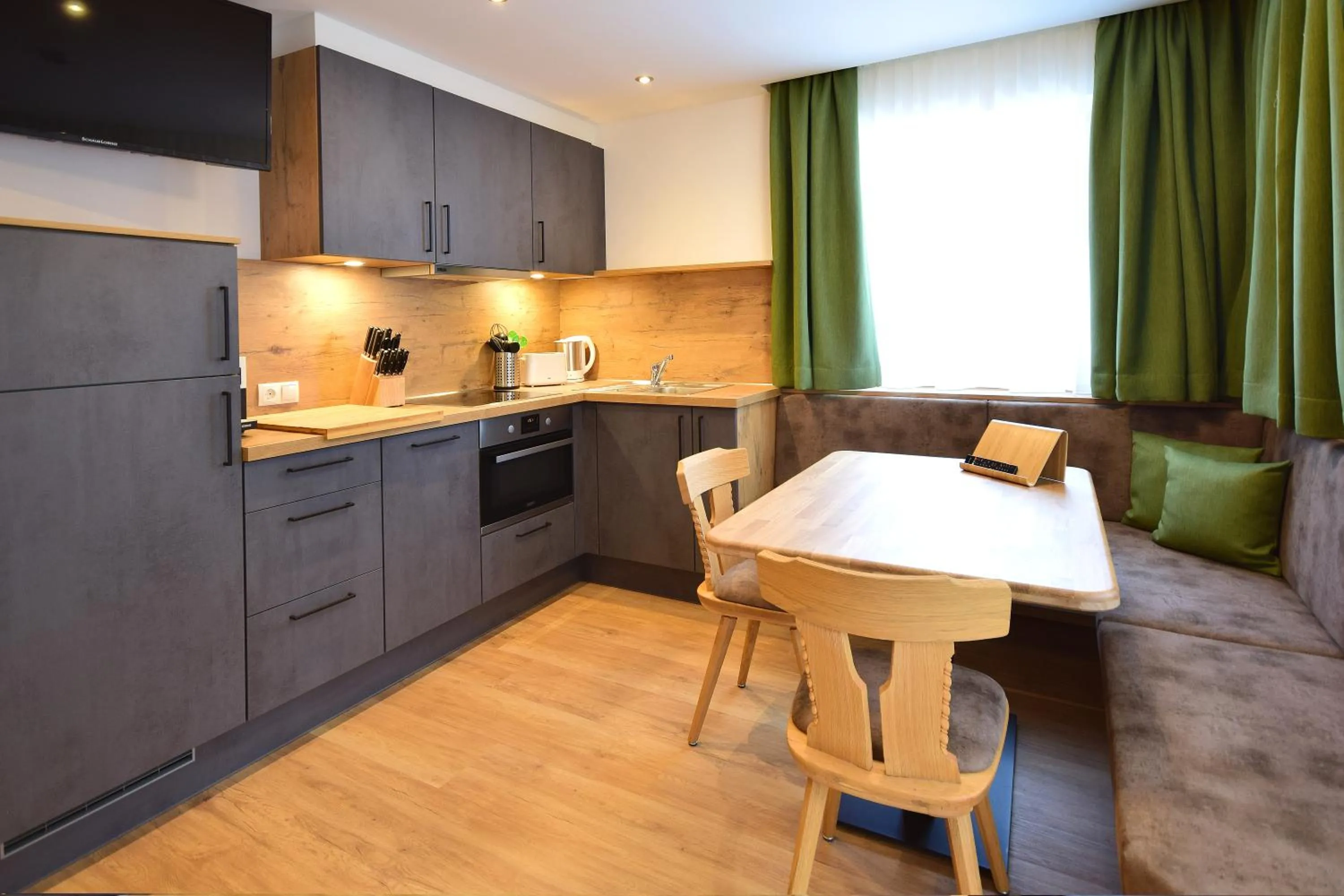 kitchen in Waidmannsruh Appartements