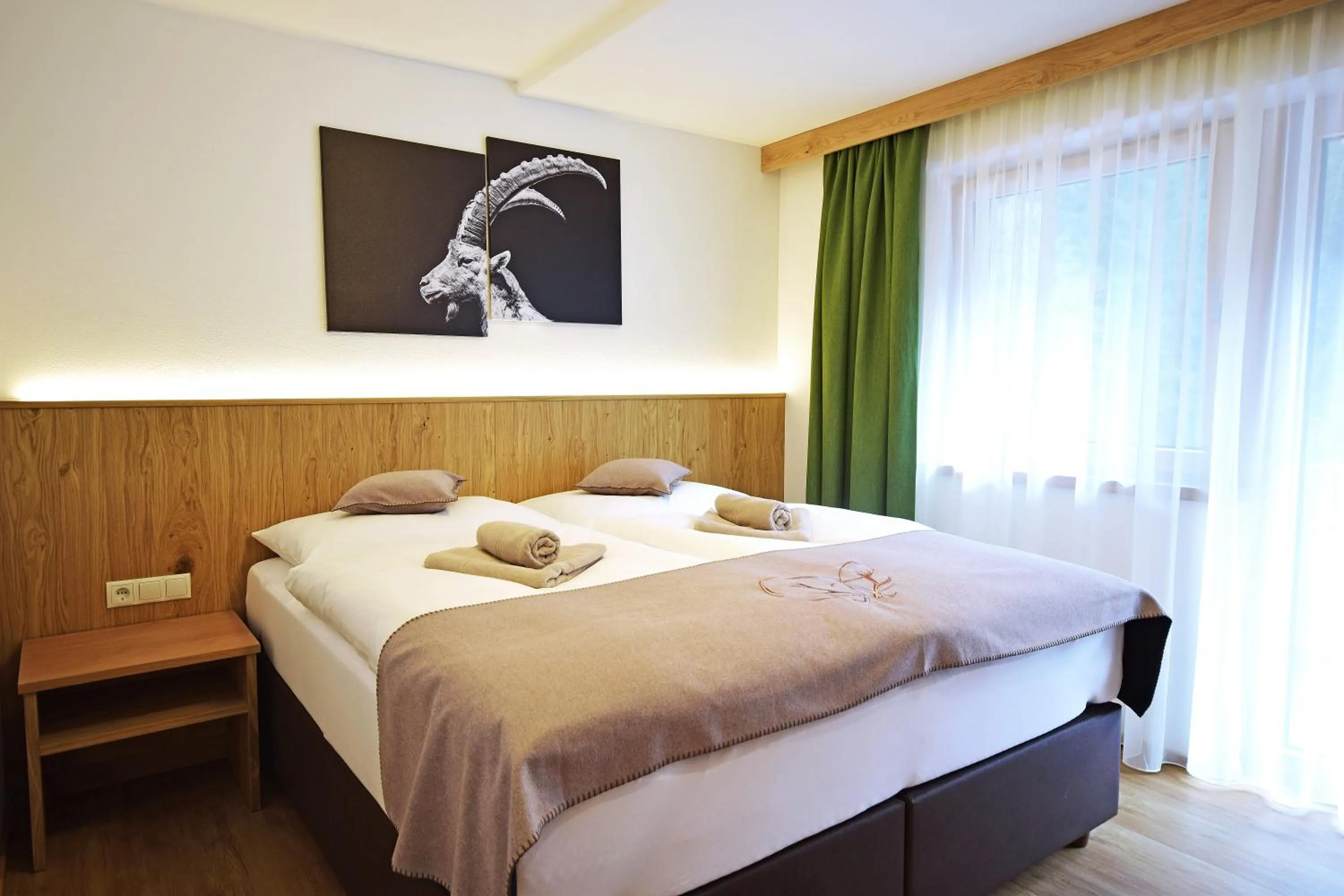 Photo of the whole room, Bed in Waidmannsruh Appartements