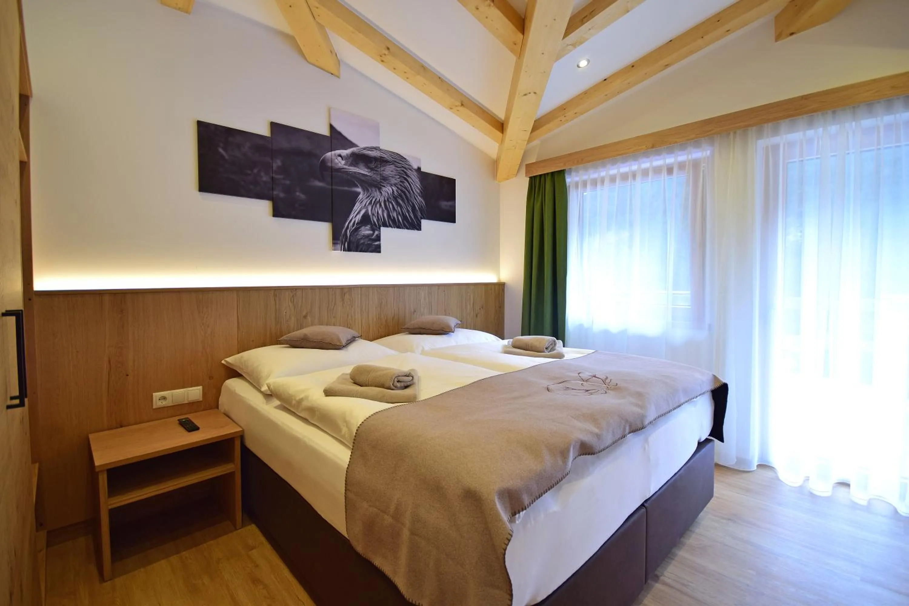 Bed in Waidmannsruh Appartements