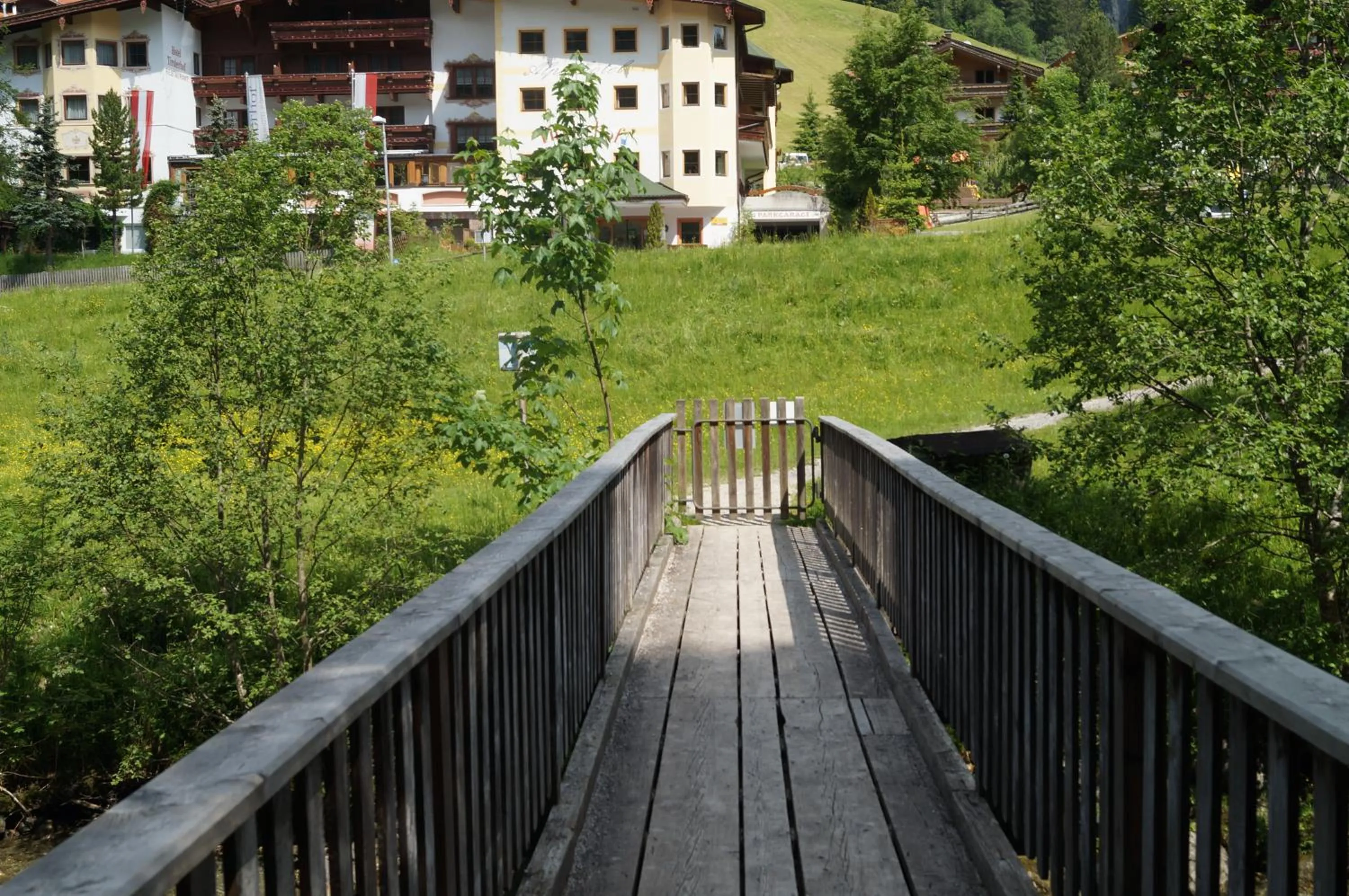 Natural landscape in Waidmannsruh Appartements