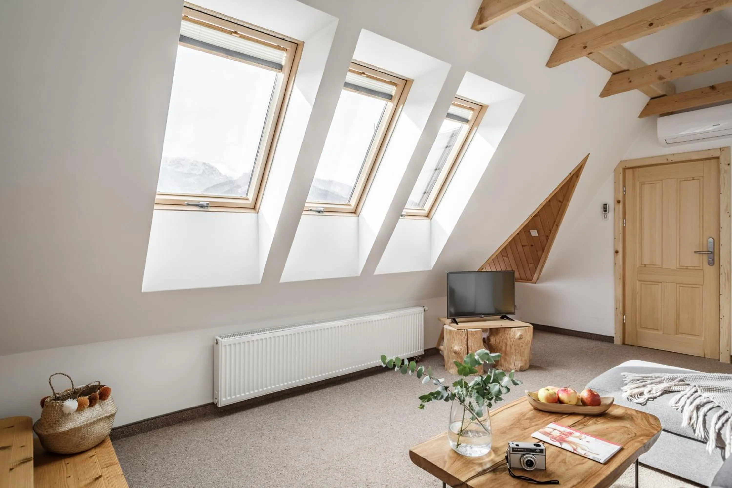 Living room in Willa Malinowa