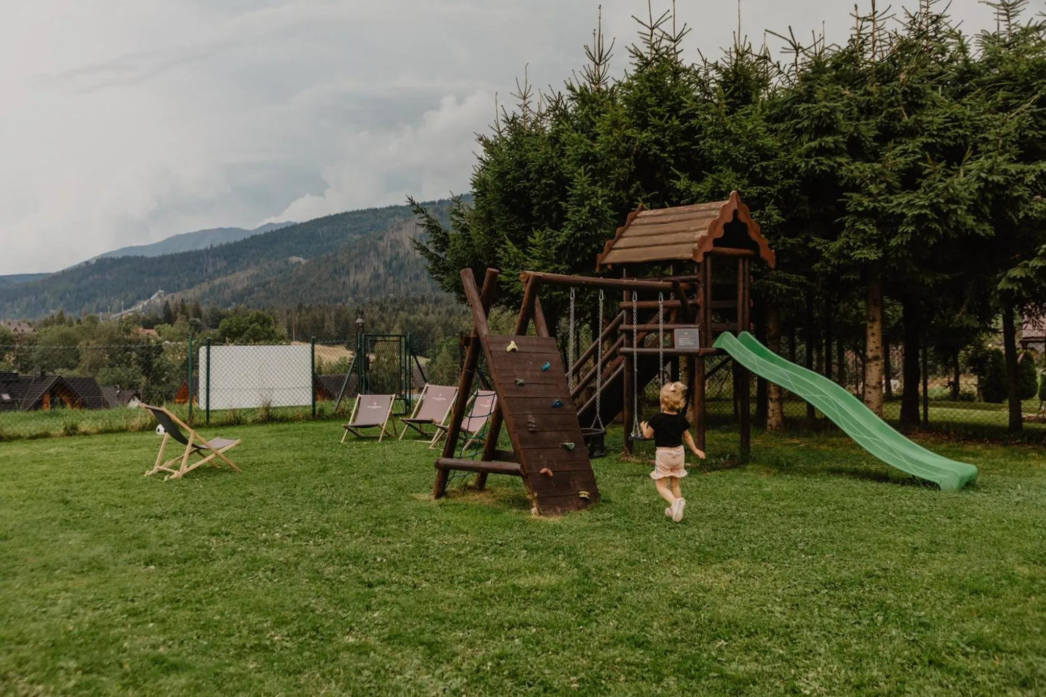Children play ground in Willa Malinowa