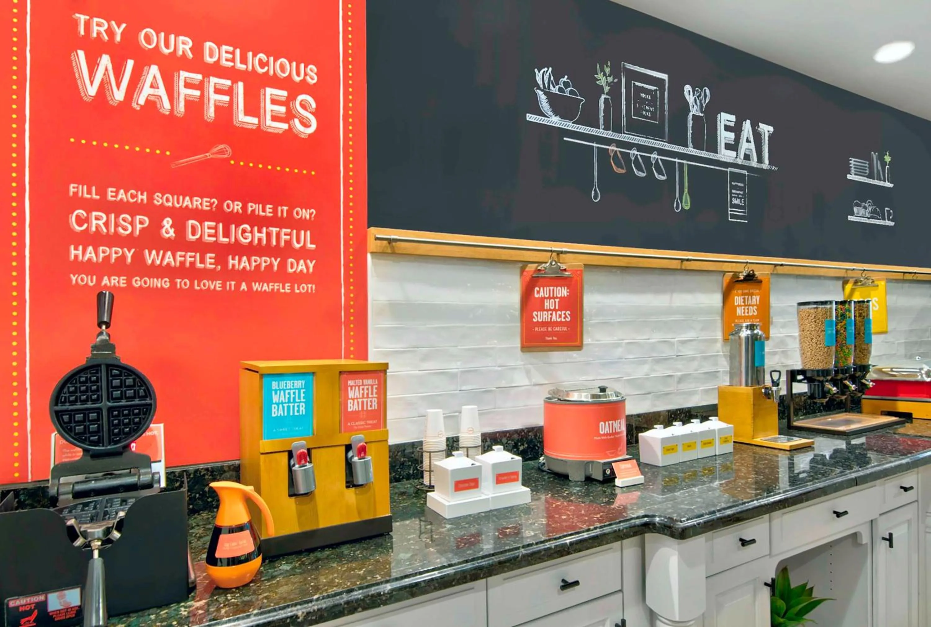 Breakfast in Hampton Inn Ft Lauderdale Airport North Cruise Port