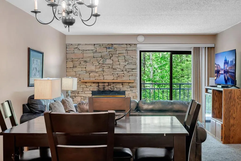 Living room in Park Place Condos