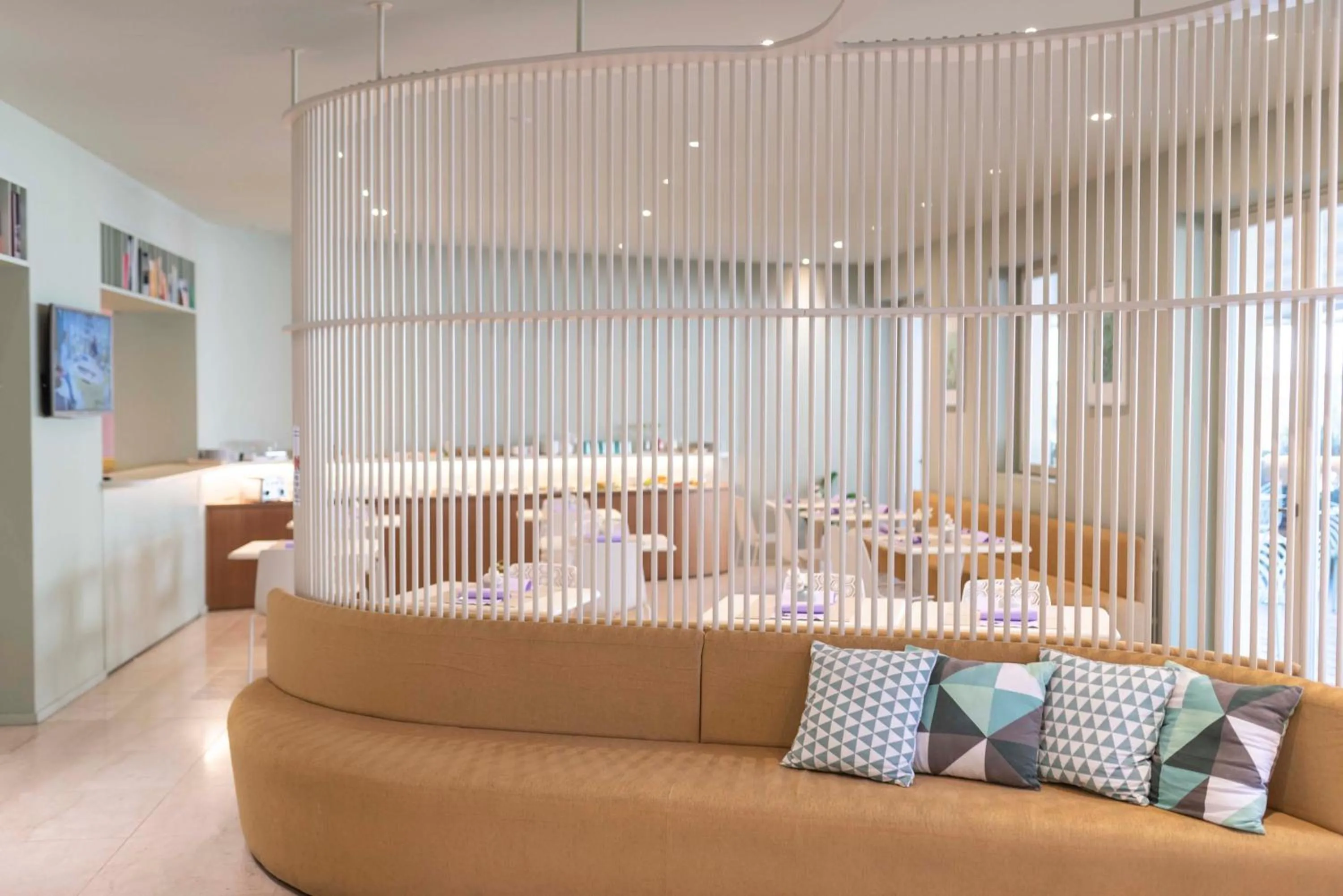 Seating area in Aromi Piccolo Hotel