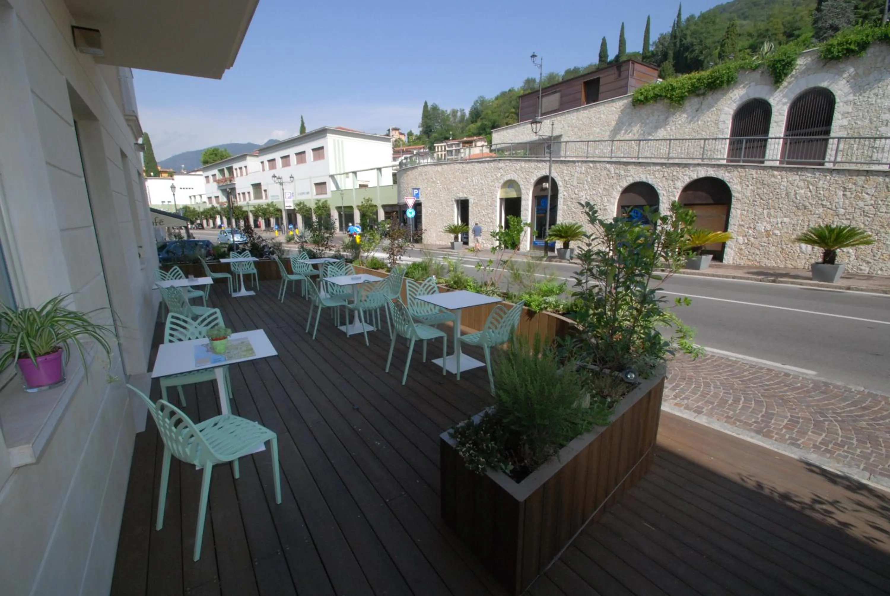 Facade/entrance in Aromi Piccolo Hotel