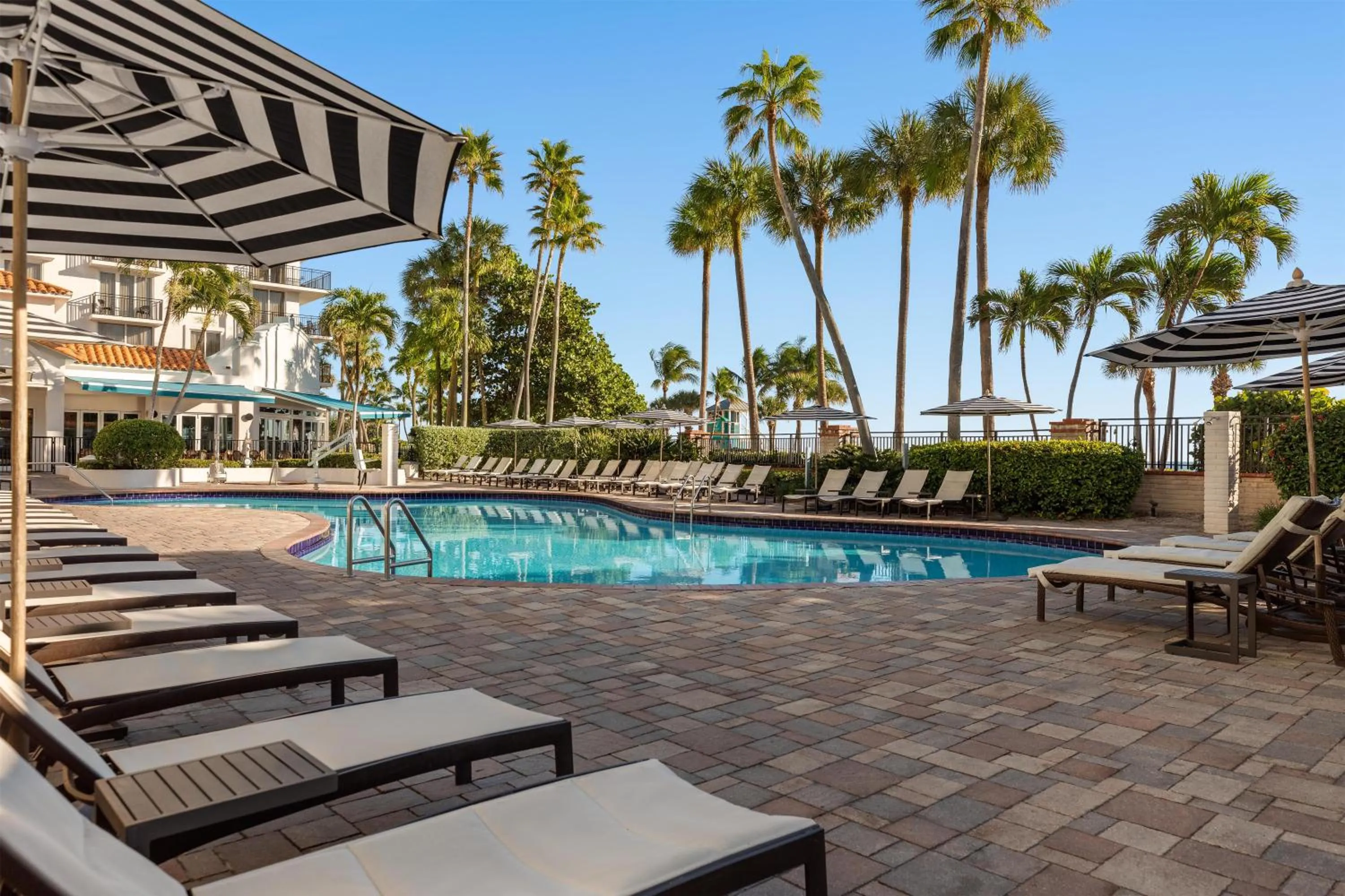 Pool view in Embassy Suites by Hilton Deerfield Beach Resort & Spa