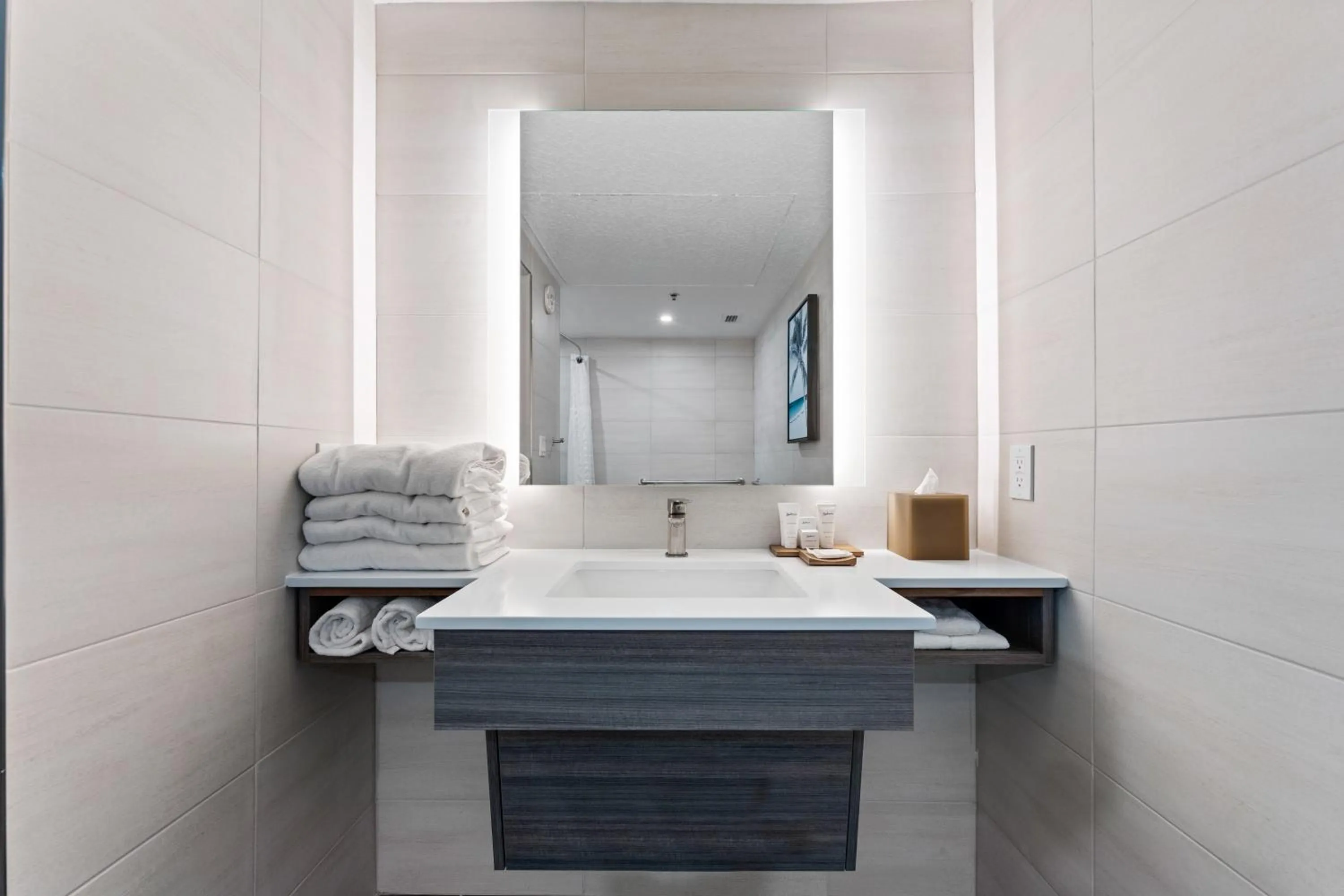 Bathroom in Radisson Resort at the Port